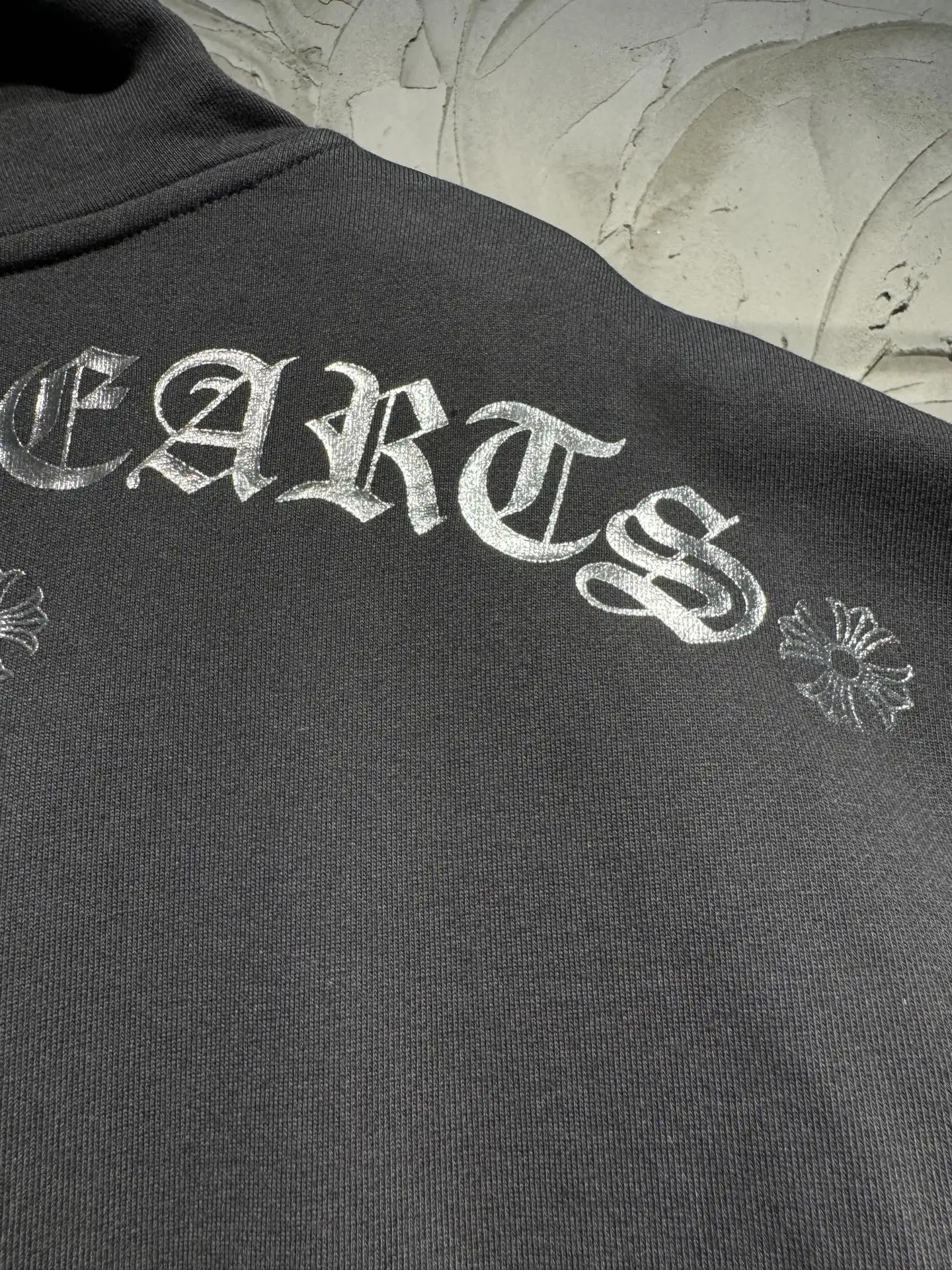 Logo-Print Cotton-Blend Jersey Hoodie D22023068 — view 18