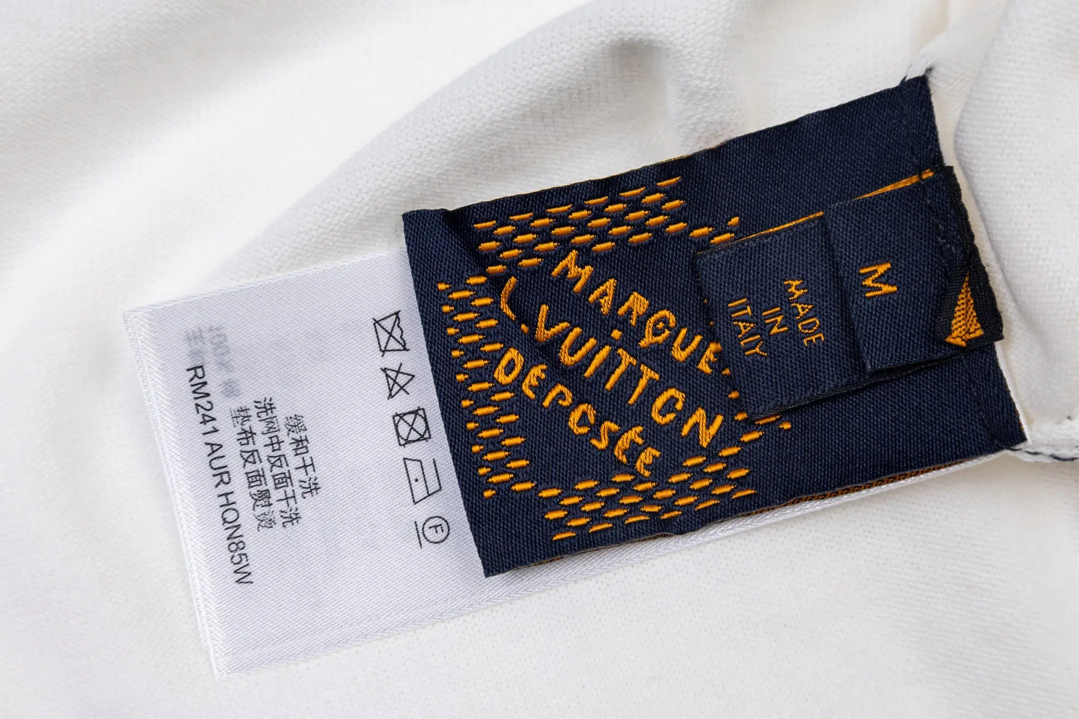 Logo Jacquard Cotton Knit T-Shirt D22013796 — view 9