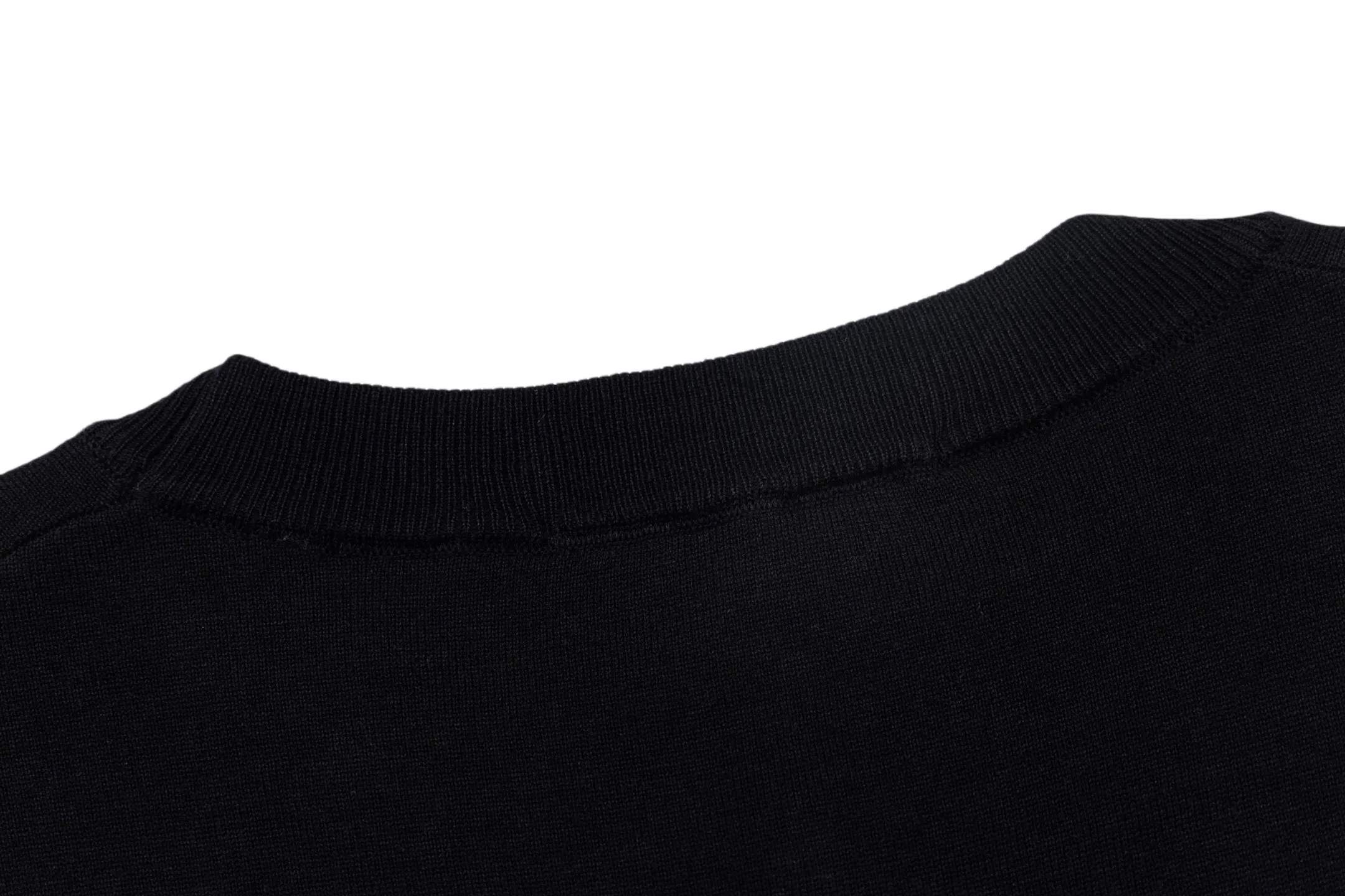 Logo Jacquard Cotton Knit T-Shirt D22013795 — view 4