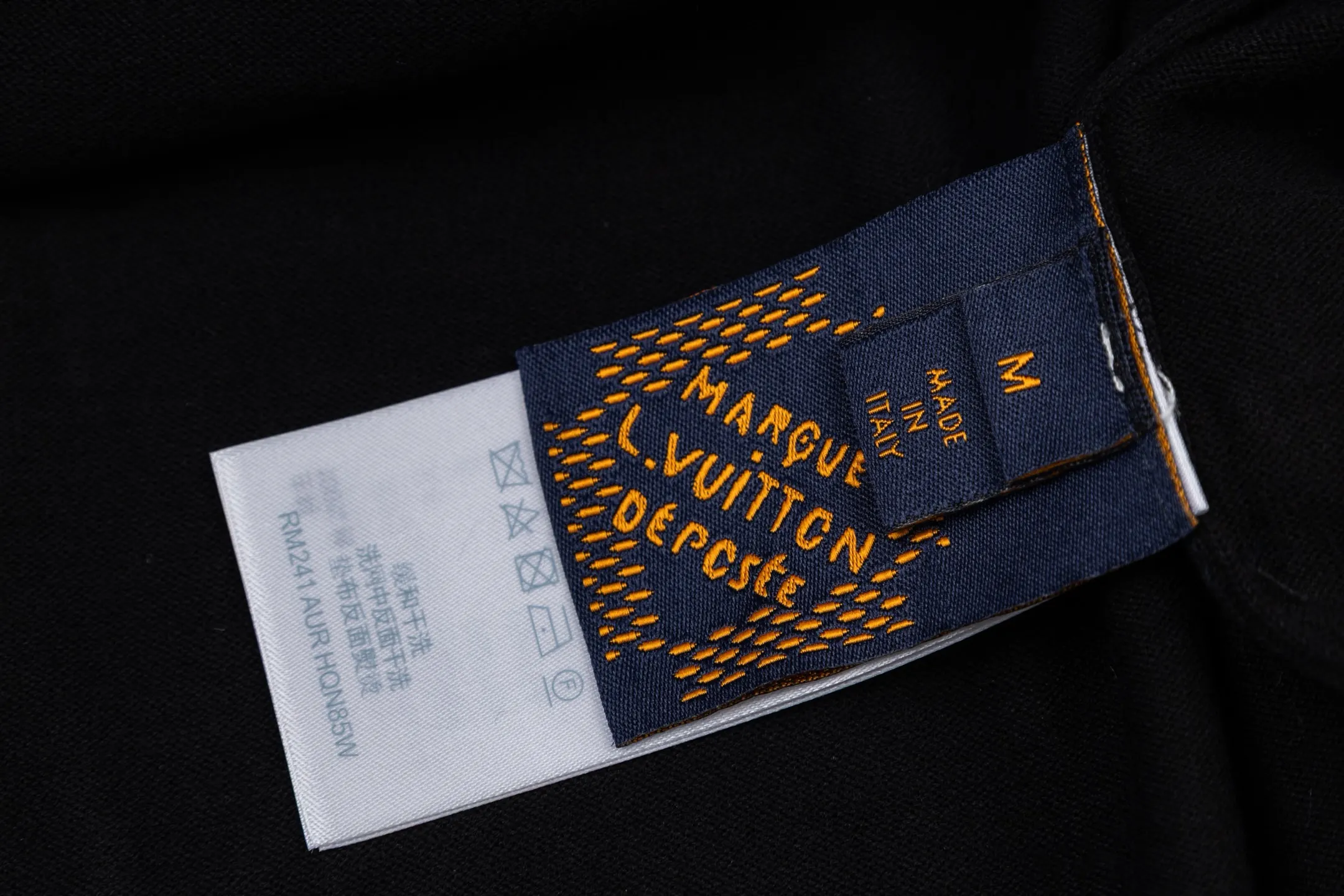 Logo Jacquard Cotton Knit T-Shirt D22013795 — view 9