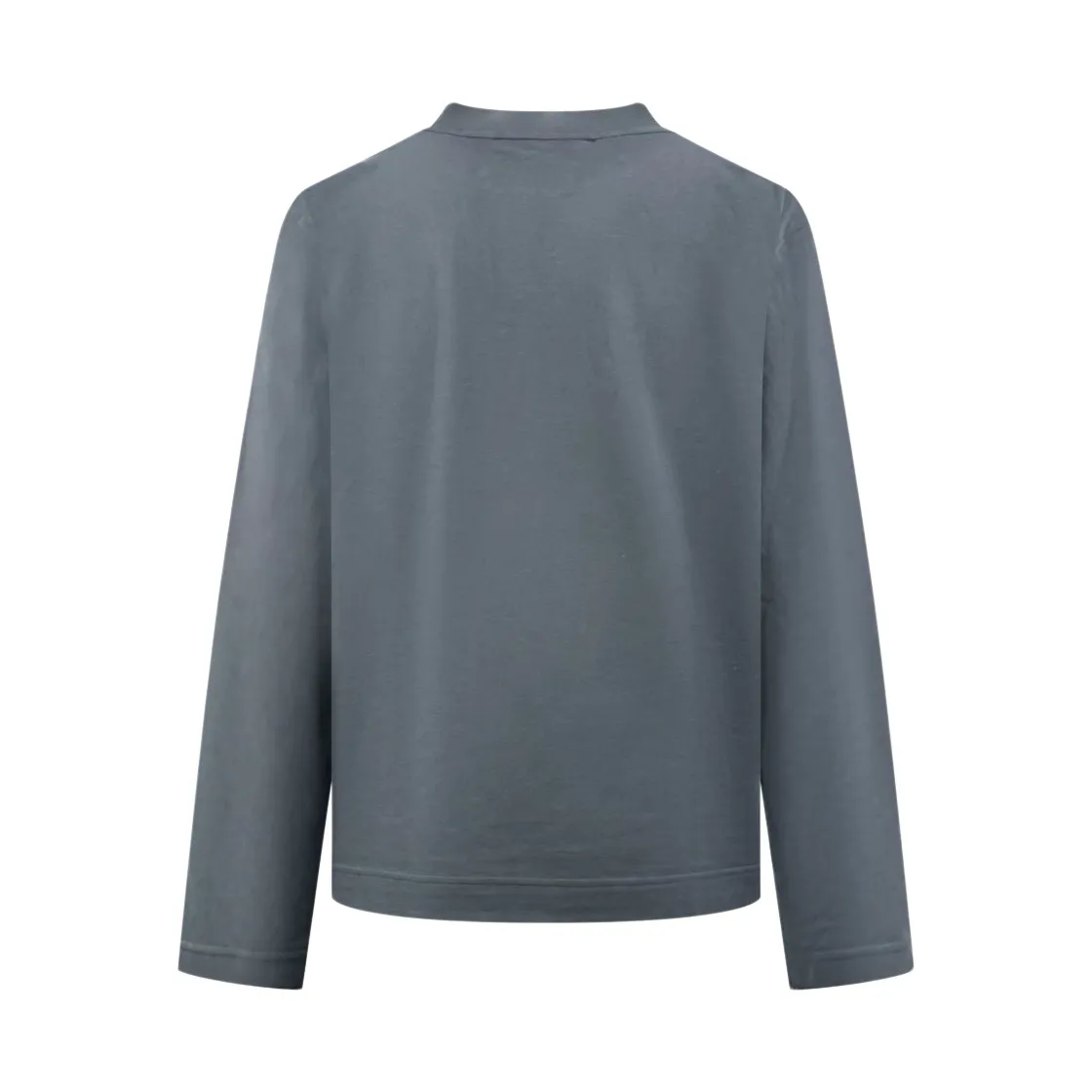 Logo Embroidered Long-Sleeve Cotton T-Shirt D22021010 — view 2