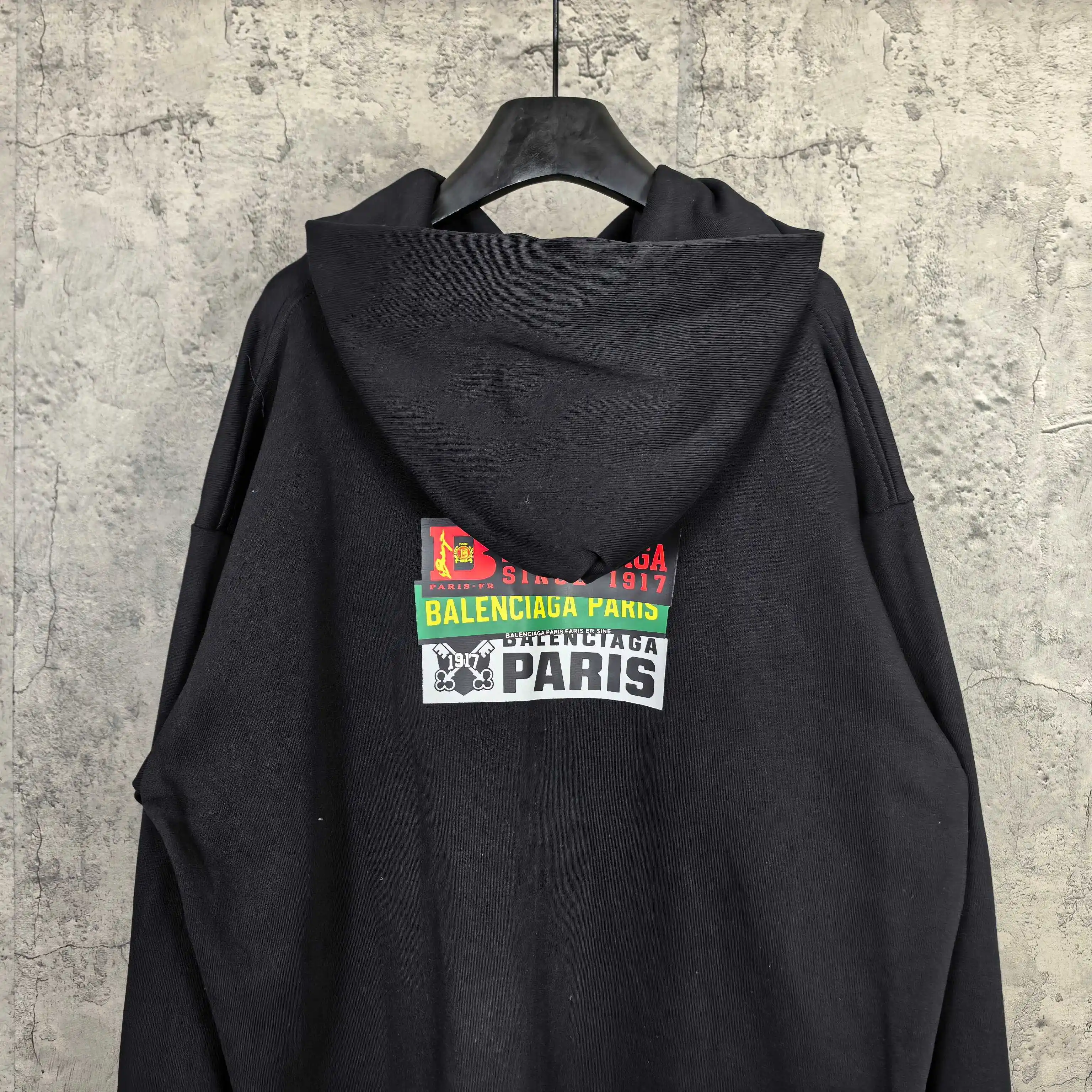 Bumper Stickers Logo Print Hoodie D22023172 — view 6