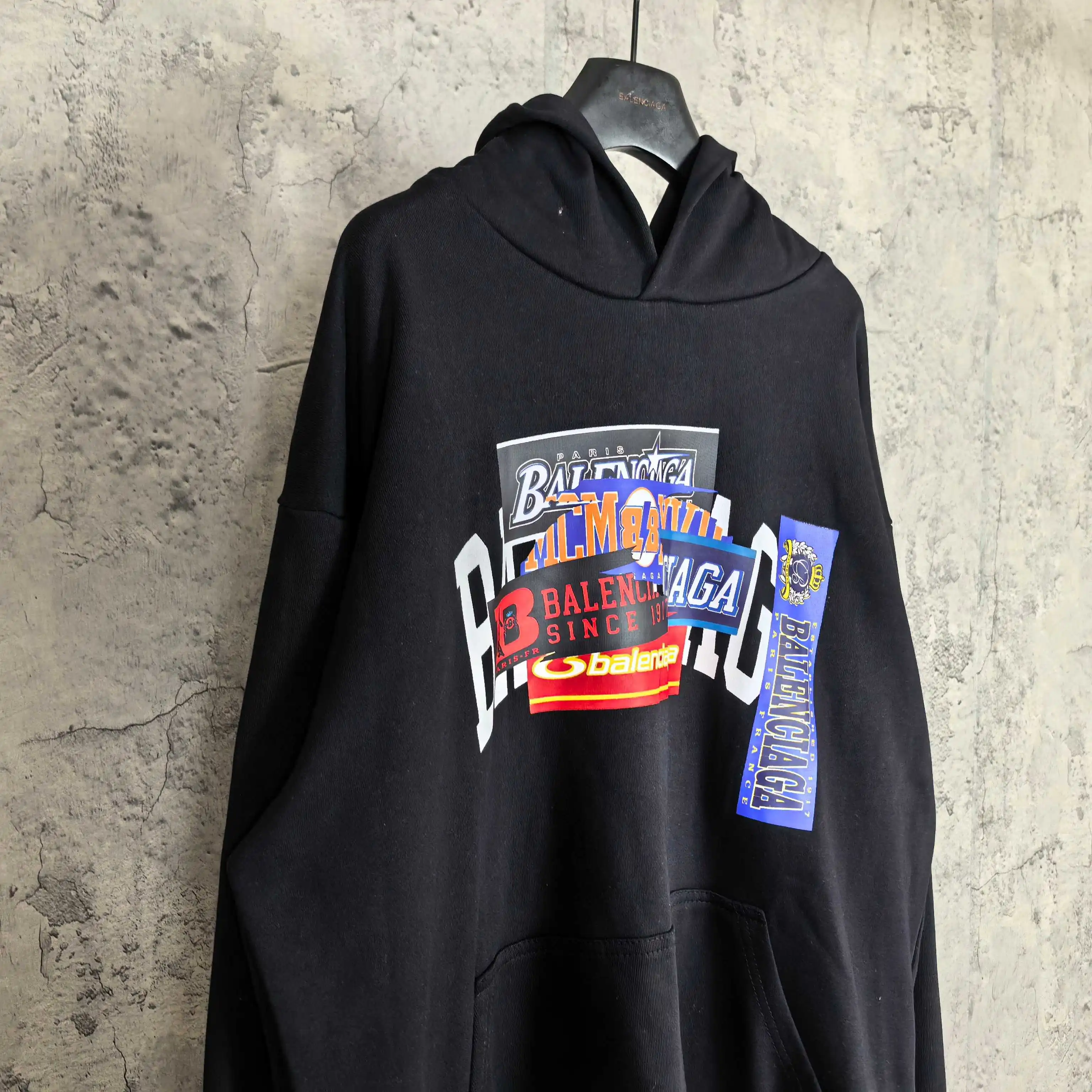 Bumper Stickers Logo Print Hoodie D22023172 — view 7