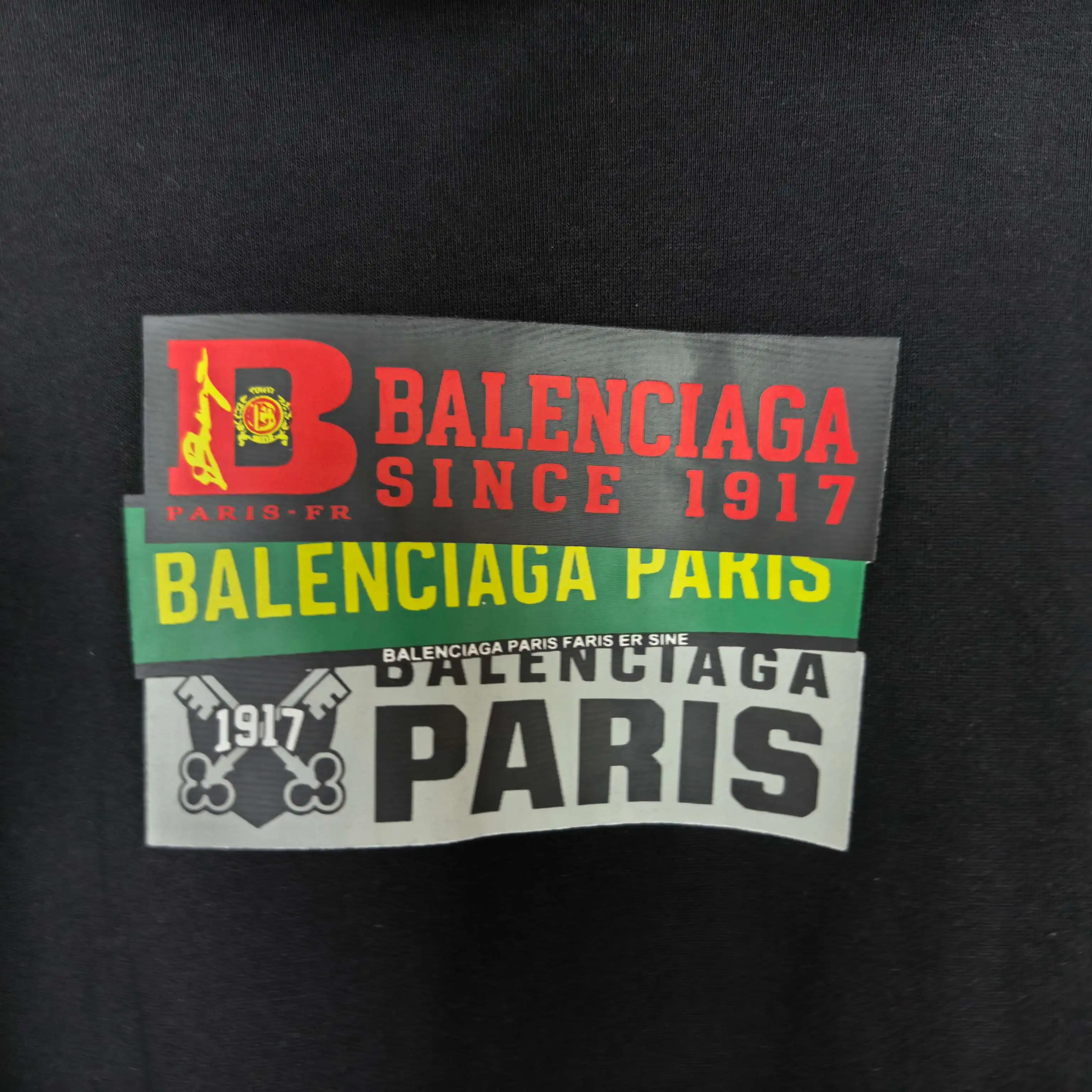 Bumper Stickers Logo Print Hoodie D22023172 — view 11