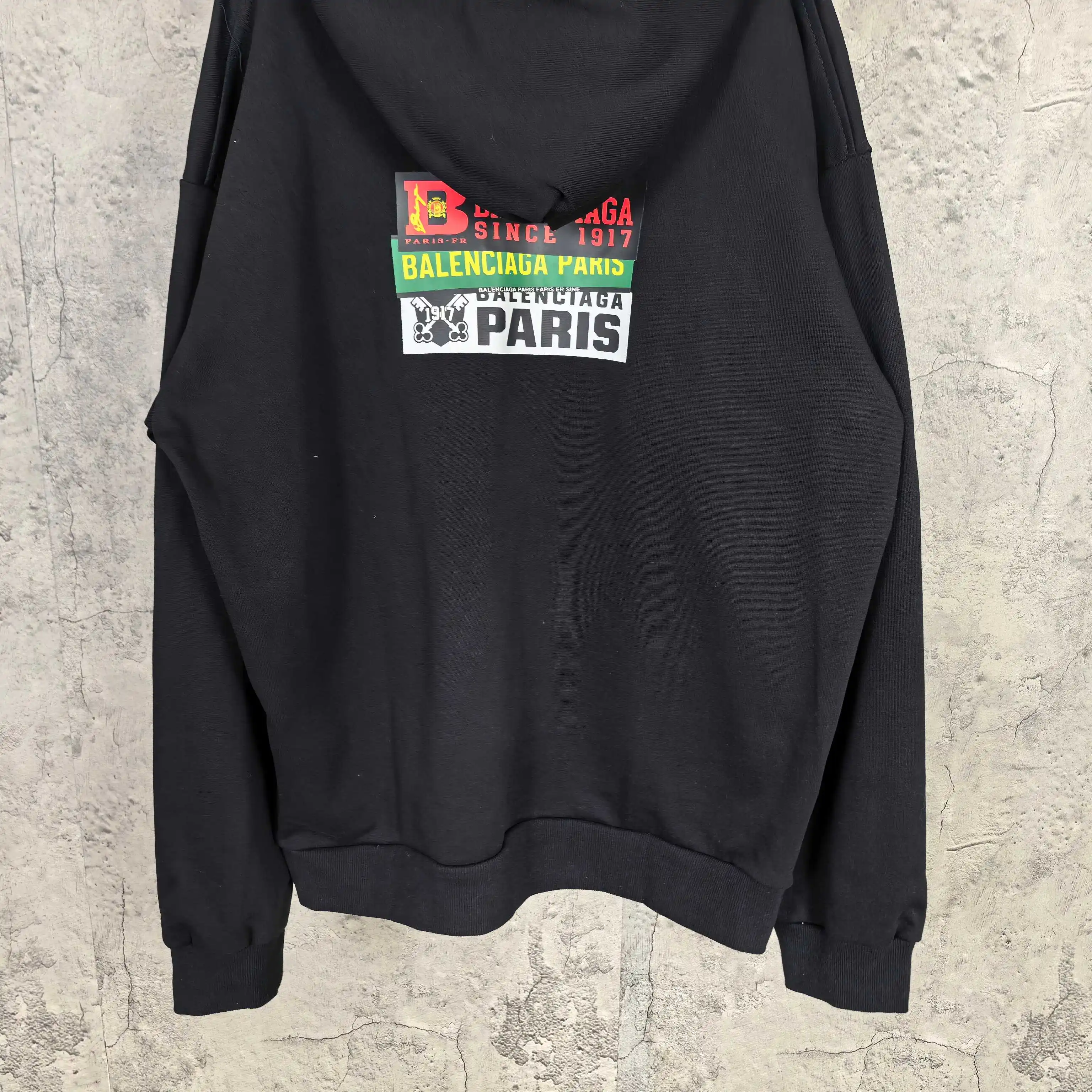 Bumper Stickers Logo Print Hoodie D22023172 — view 12