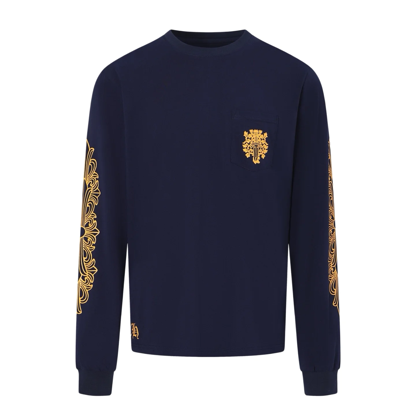 Vine Sword Graphic Long-Sleeve T-Shirt D22021150