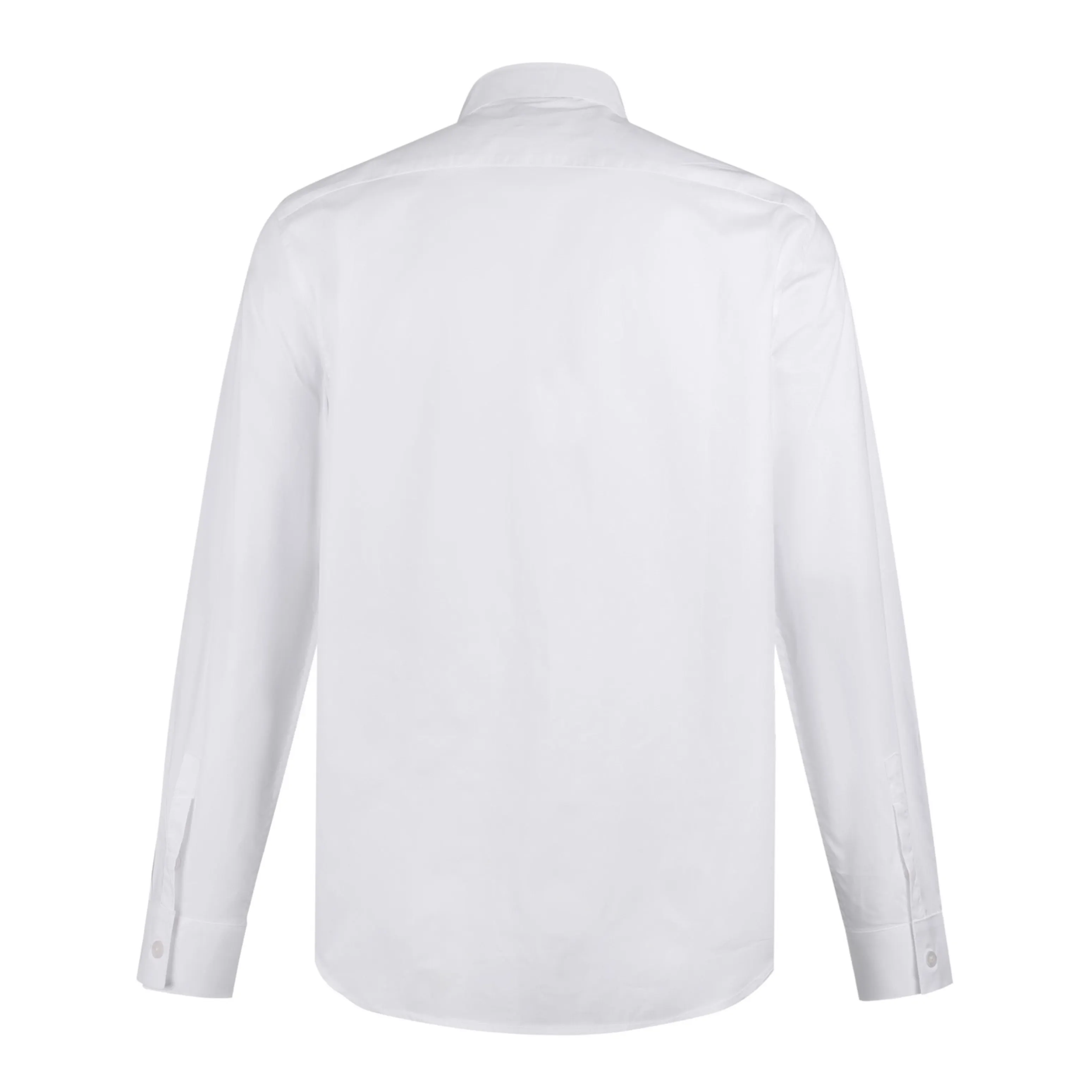 Embroidered Cotton Poplin Long-Sleeve Shirt D22021117 — view 2