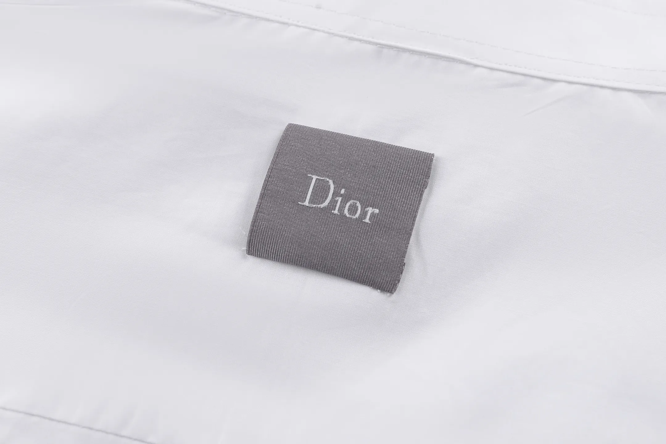 Embroidered Cotton Poplin Long-Sleeve Shirt D22021117 — view 6