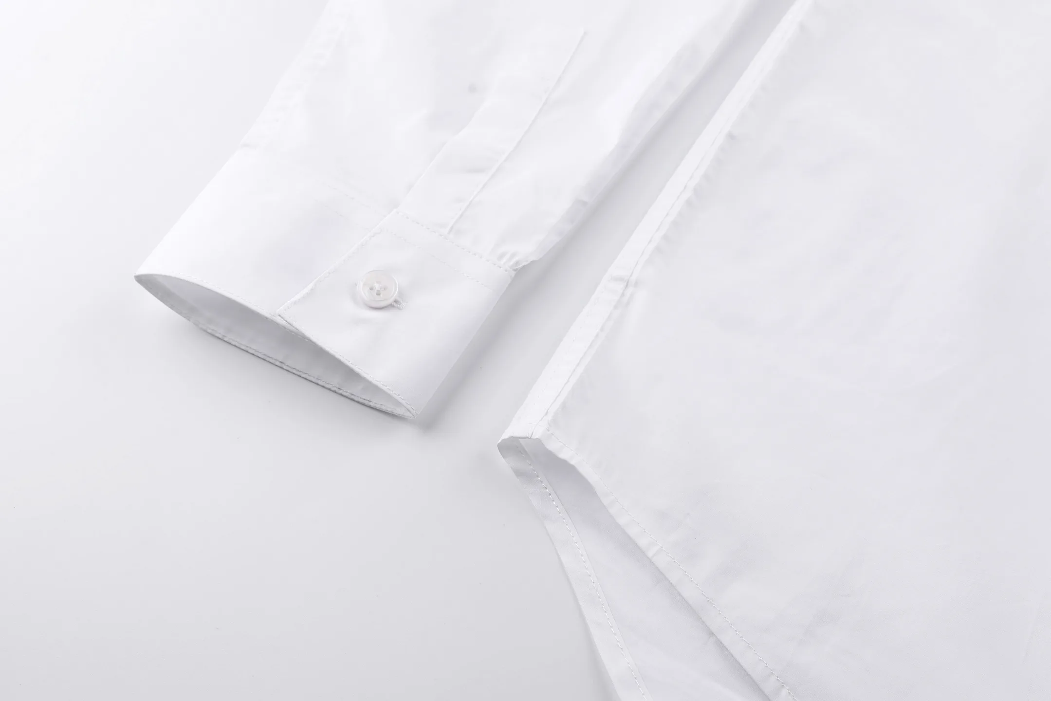 Embroidered Cotton Poplin Long-Sleeve Shirt D22021117 — view 8