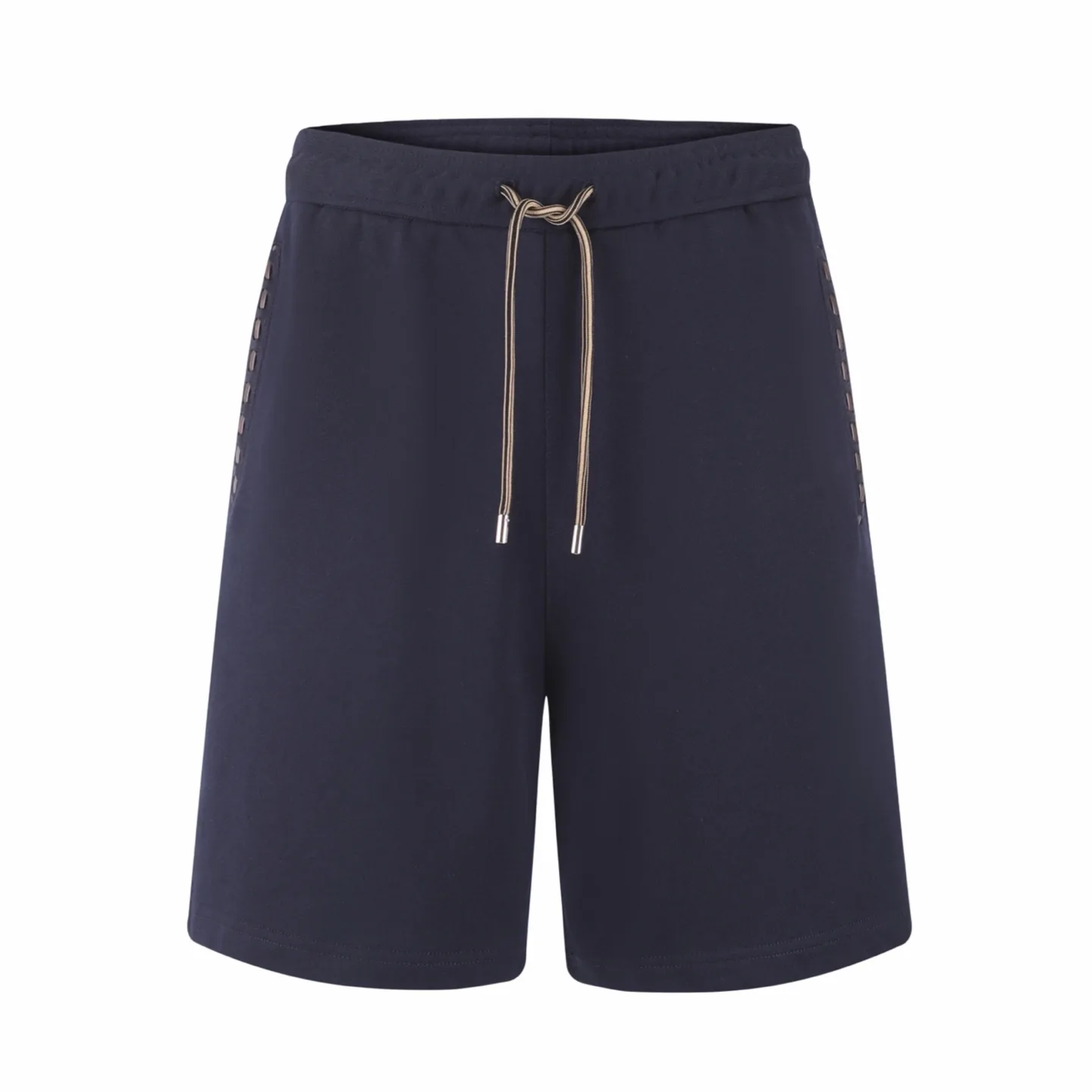 Logo-Patch Cotton-Jersey Bermuda Shorts D22021113