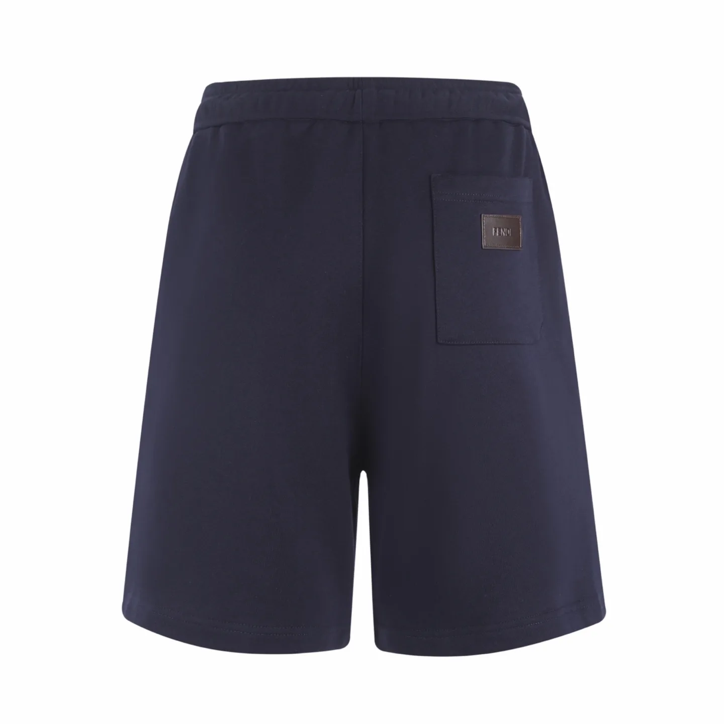 Logo-Patch Cotton-Jersey Bermuda Shorts D22021113 — view 2