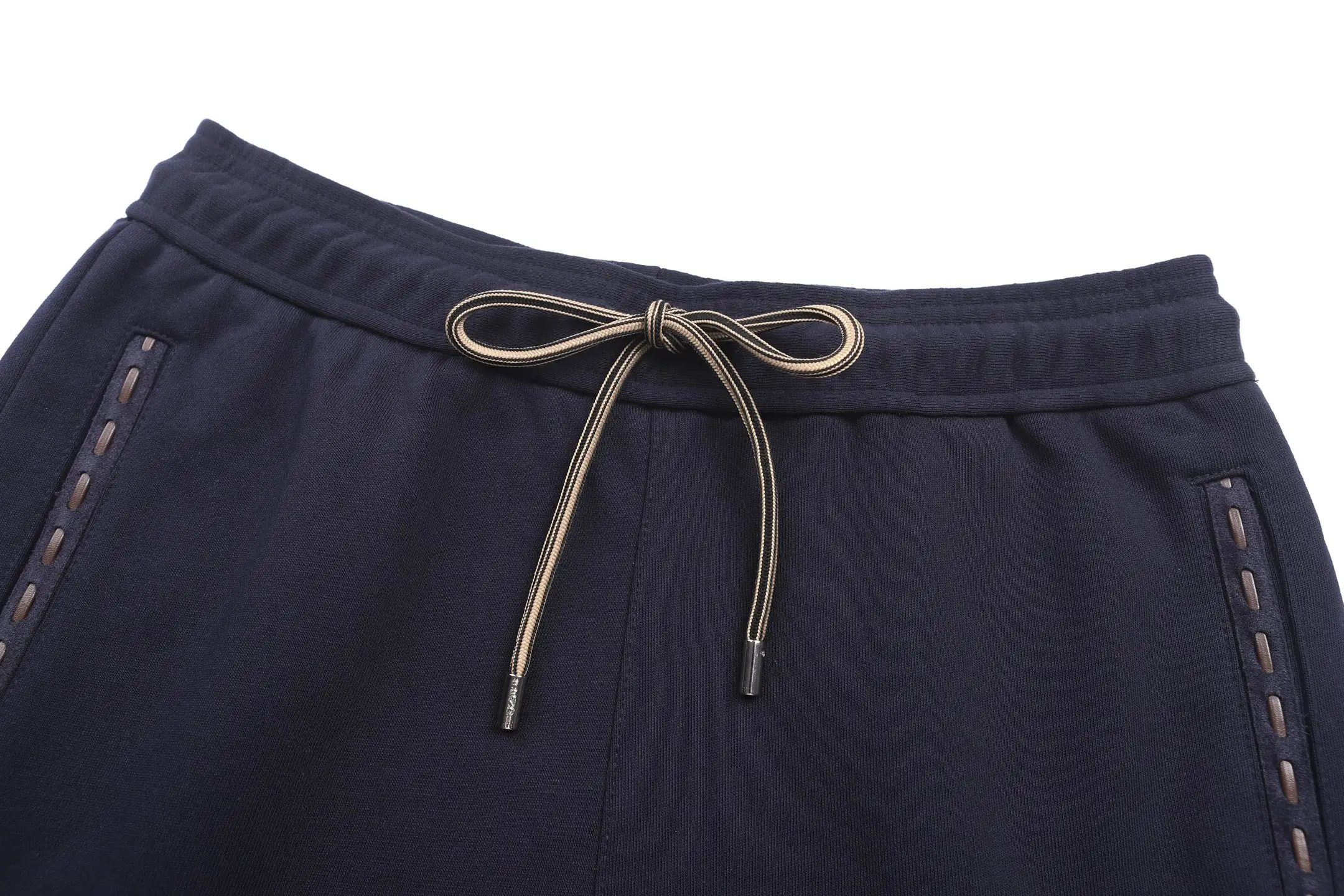 Logo-Patch Cotton-Jersey Bermuda Shorts D22021113 — view 3