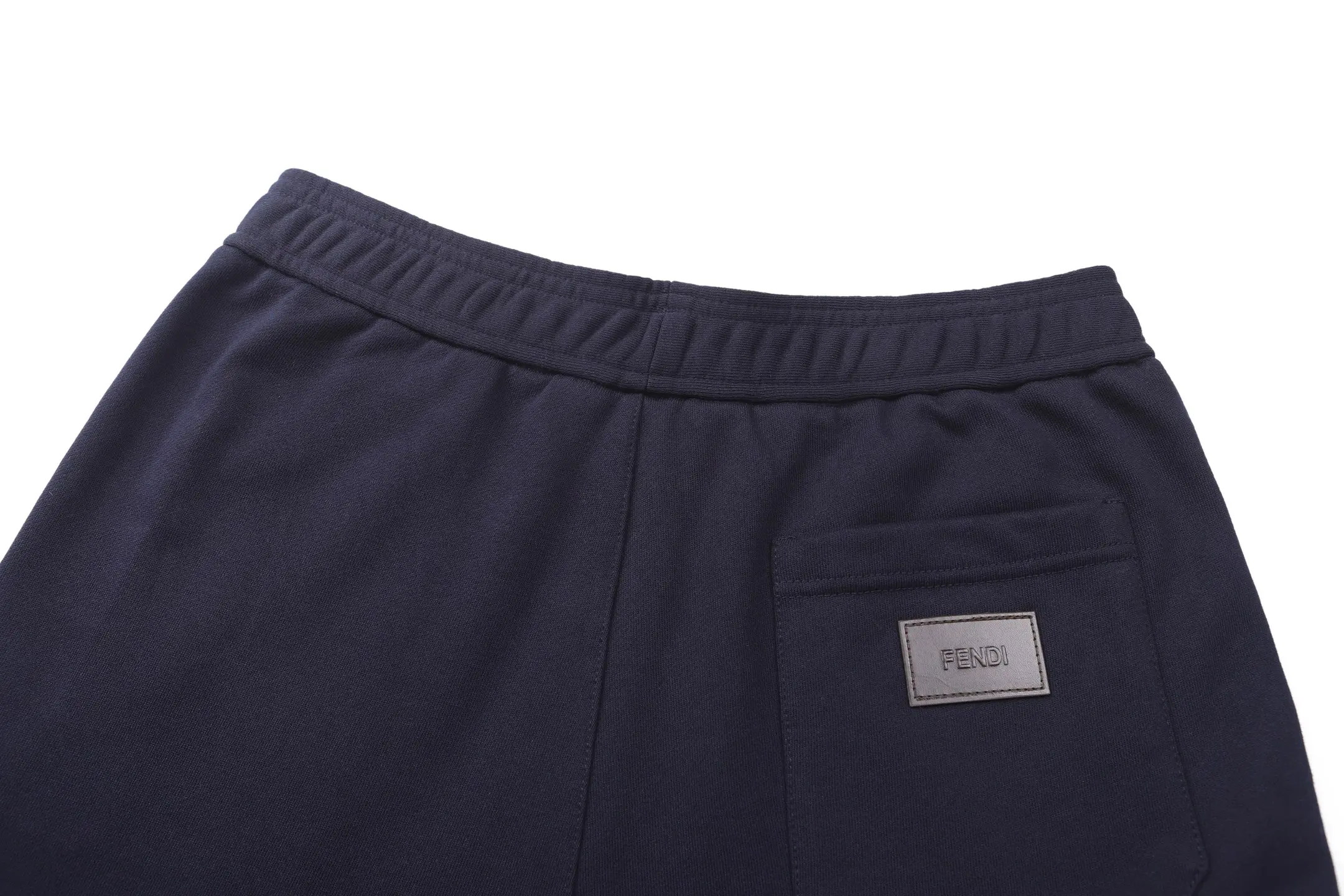 Logo-Patch Cotton-Jersey Bermuda Shorts D22021113 — view 4