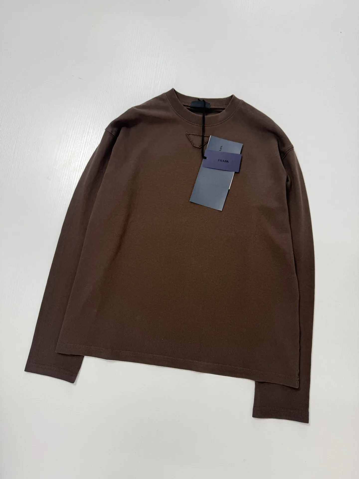 Deconstructed Triangle Logo Long-Sleeve T-Shirt D22020660 — view 3