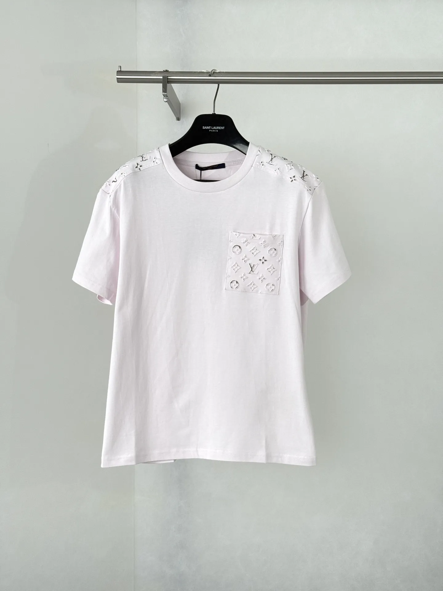 Monogram Embossed Pocket T-Shirt D22523445