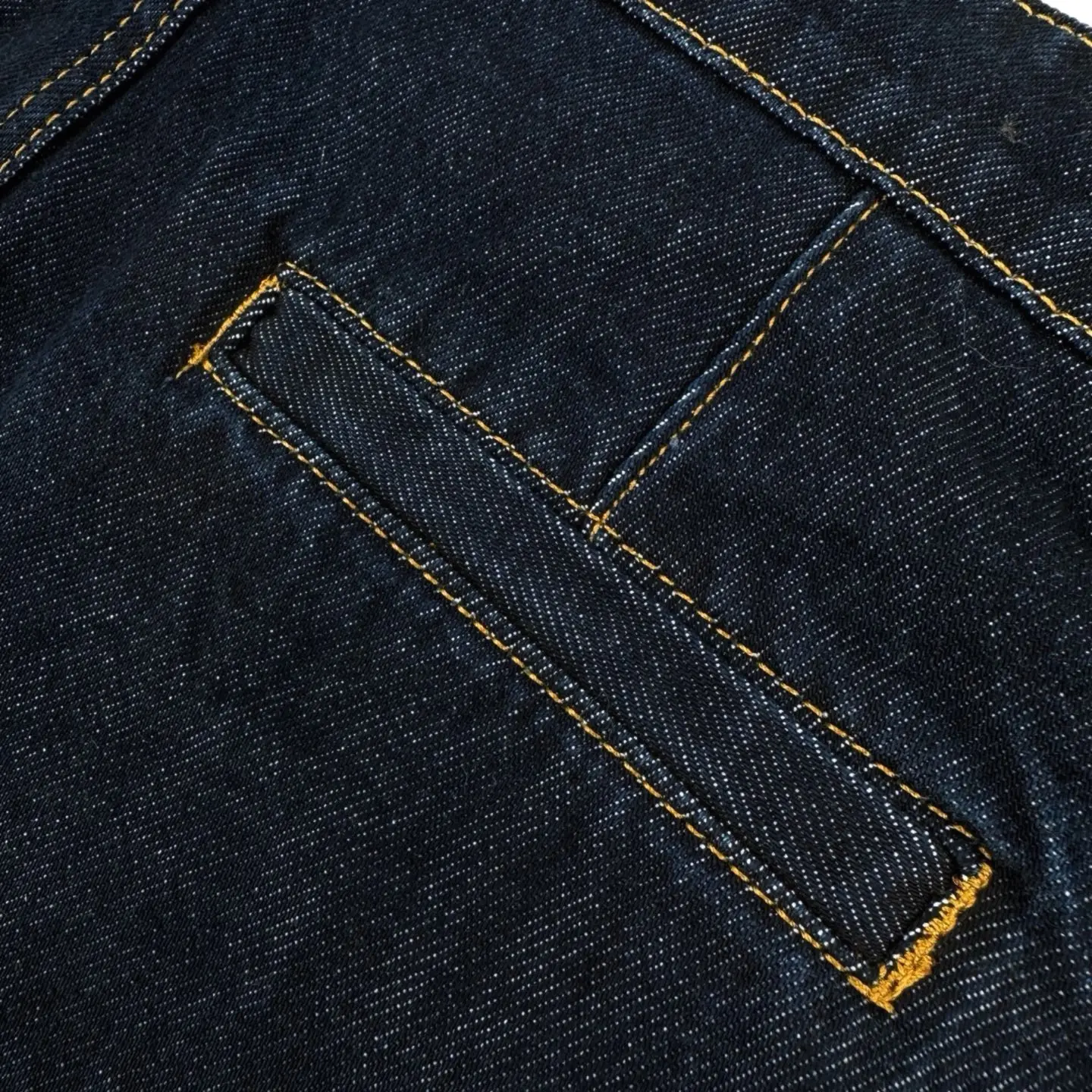 Leather Patch Indigo Denim Shorts D22521023 — view 10