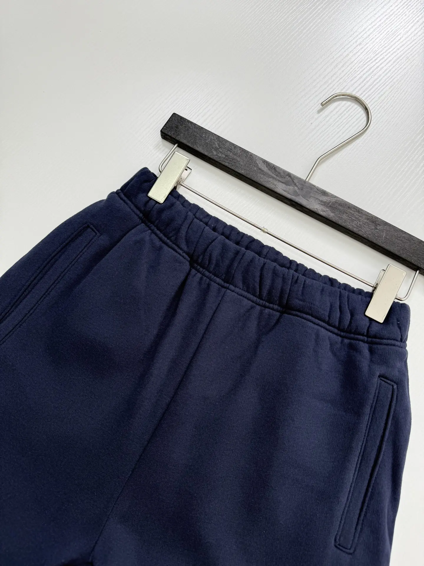 Leather Cross Patch Cotton Jersey Shorts D22520682 — view 4