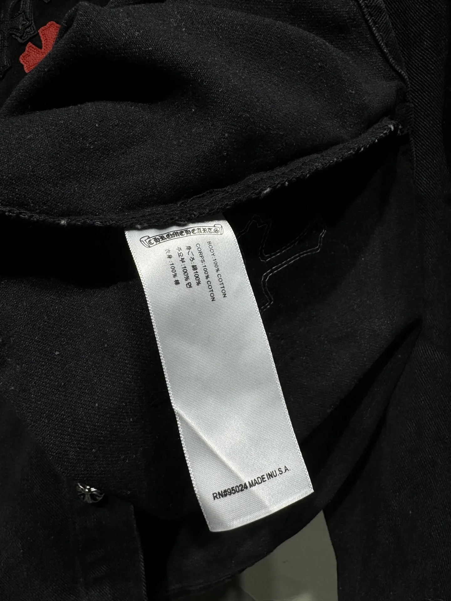 Cross-Patch Denim Overshirt Jacket D22523047 — view 17