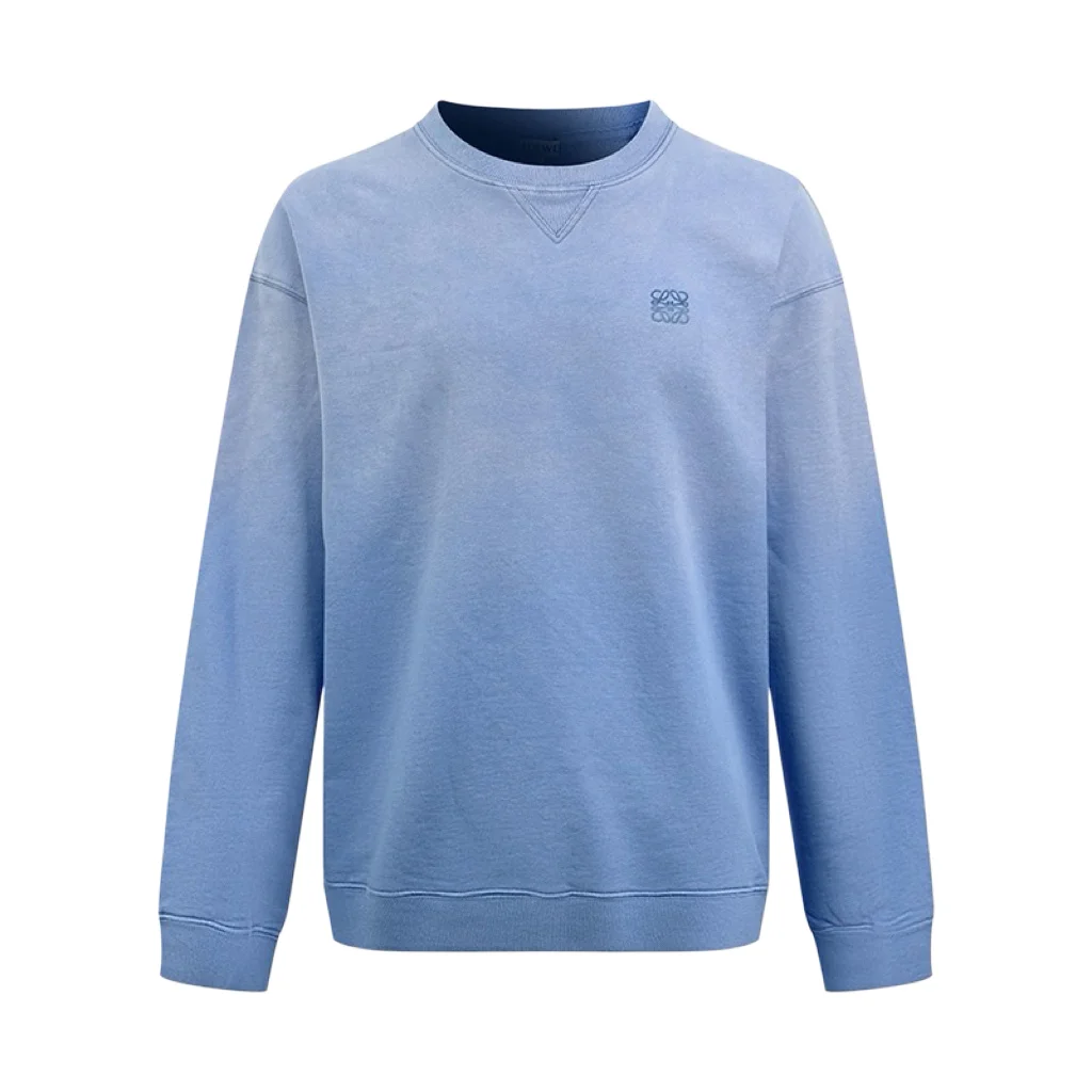 Anagram Embroidered Gradient Cotton Sweatshirt D22521231