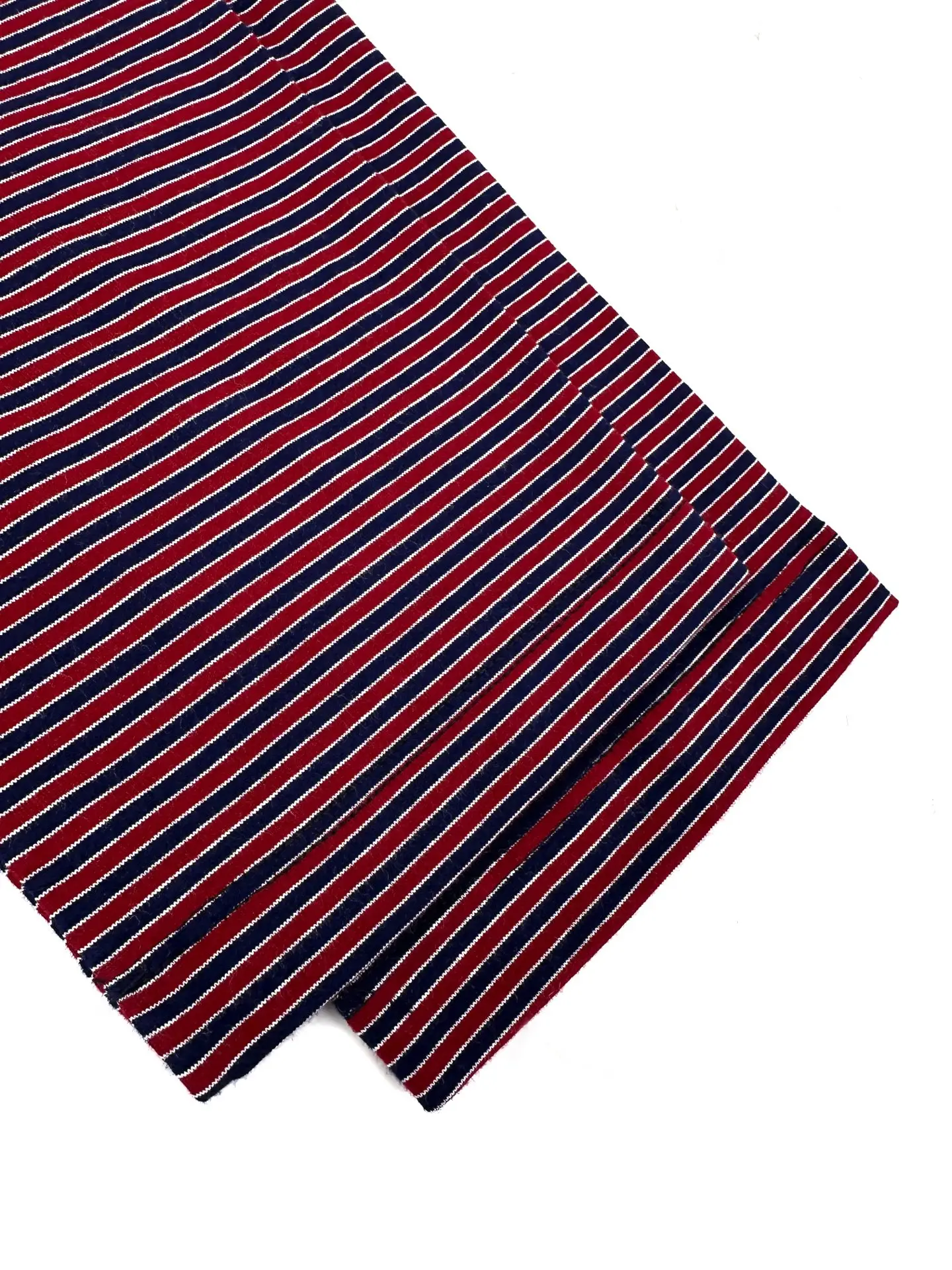 Striped Cotton Jersey Henley Top D22519219 — view 6