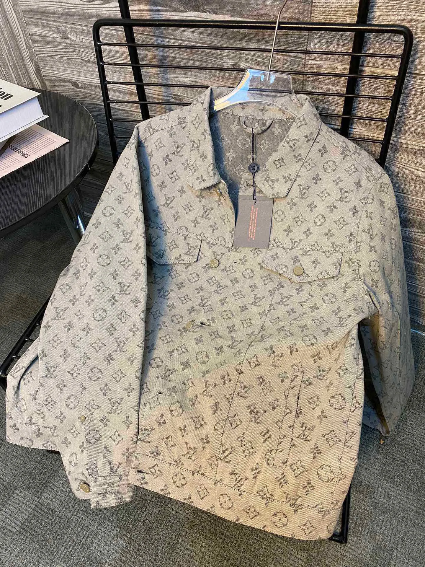 Monogram Jacquard Denim Jacket D22513449 — view 6