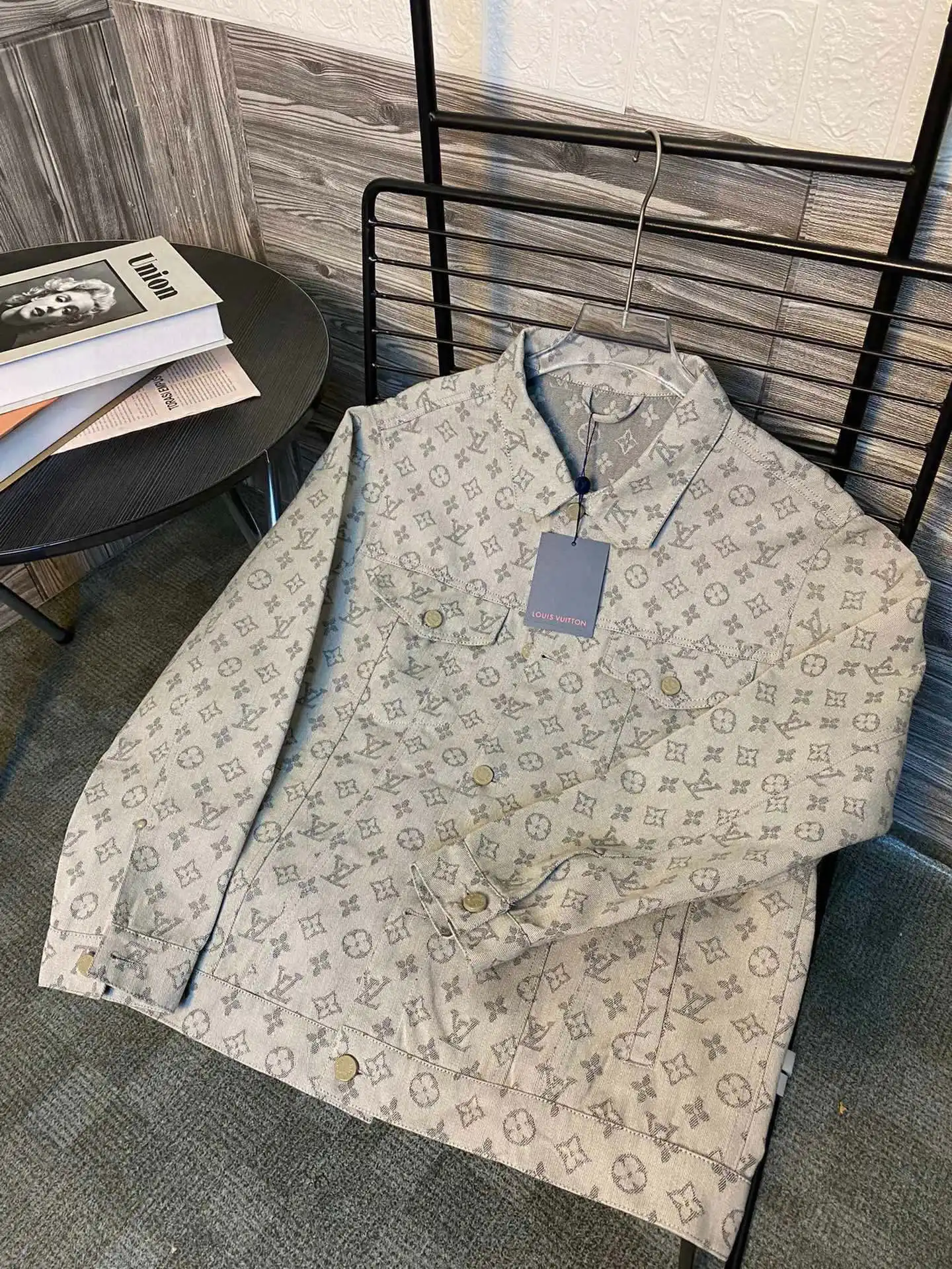 Monogram Jacquard Denim Jacket D22513449 — view 8