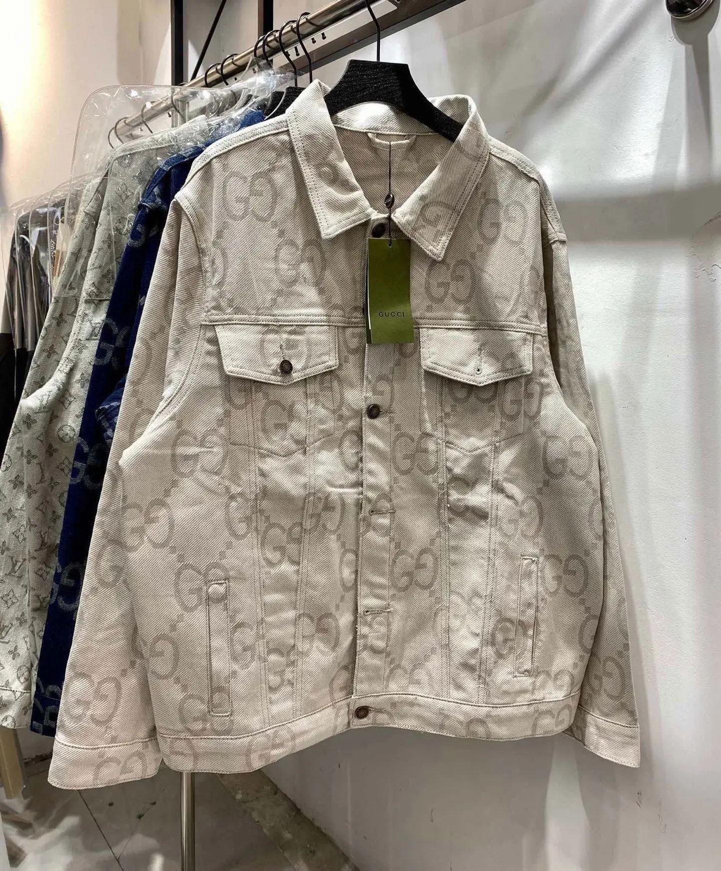 GG Jacquard Denim Jacket D22513435 — view 2