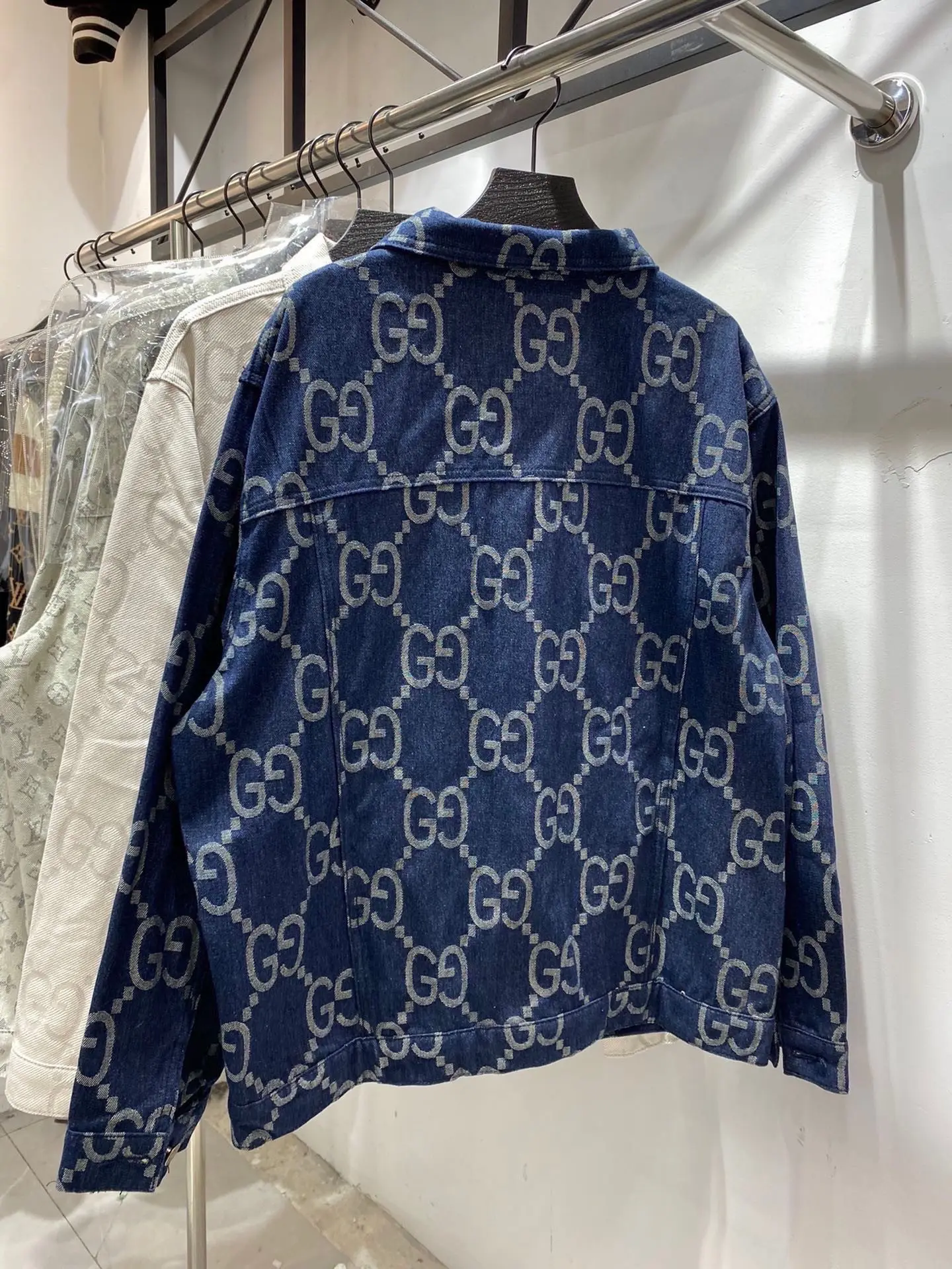 GG Jacquard Denim Jacket D22513435 — view 5