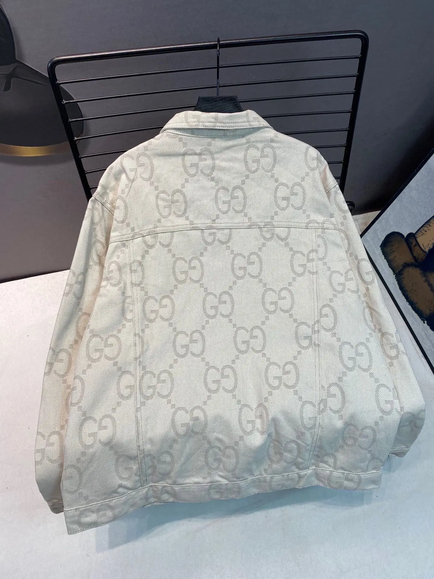 GG Jacquard Denim Jacket D22513435 — view 7