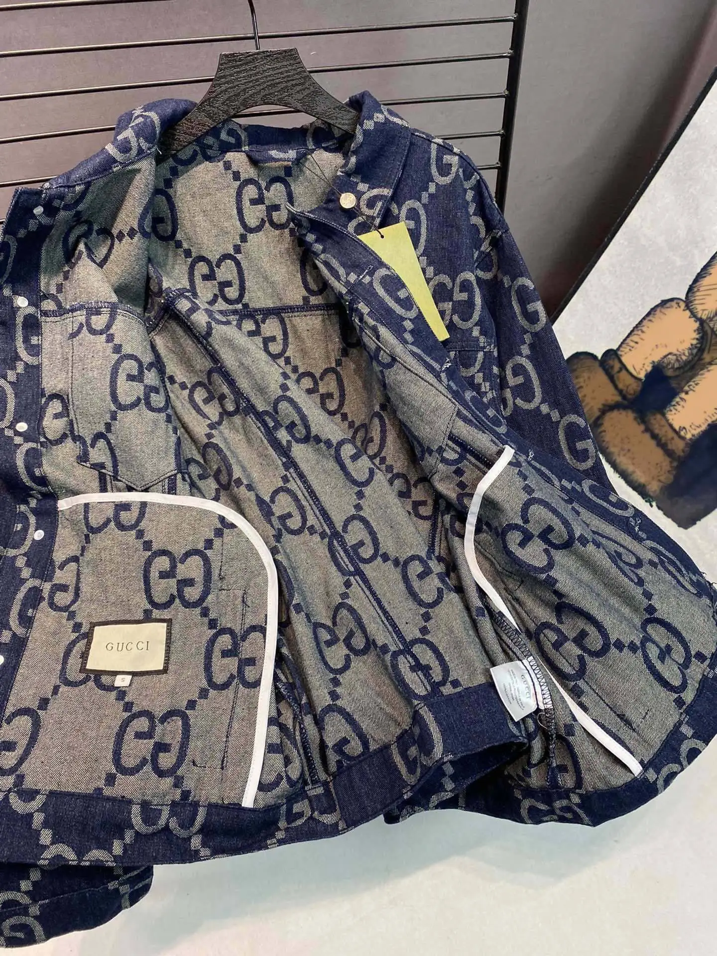 GG Jacquard Denim Jacket D22513435 — view 12
