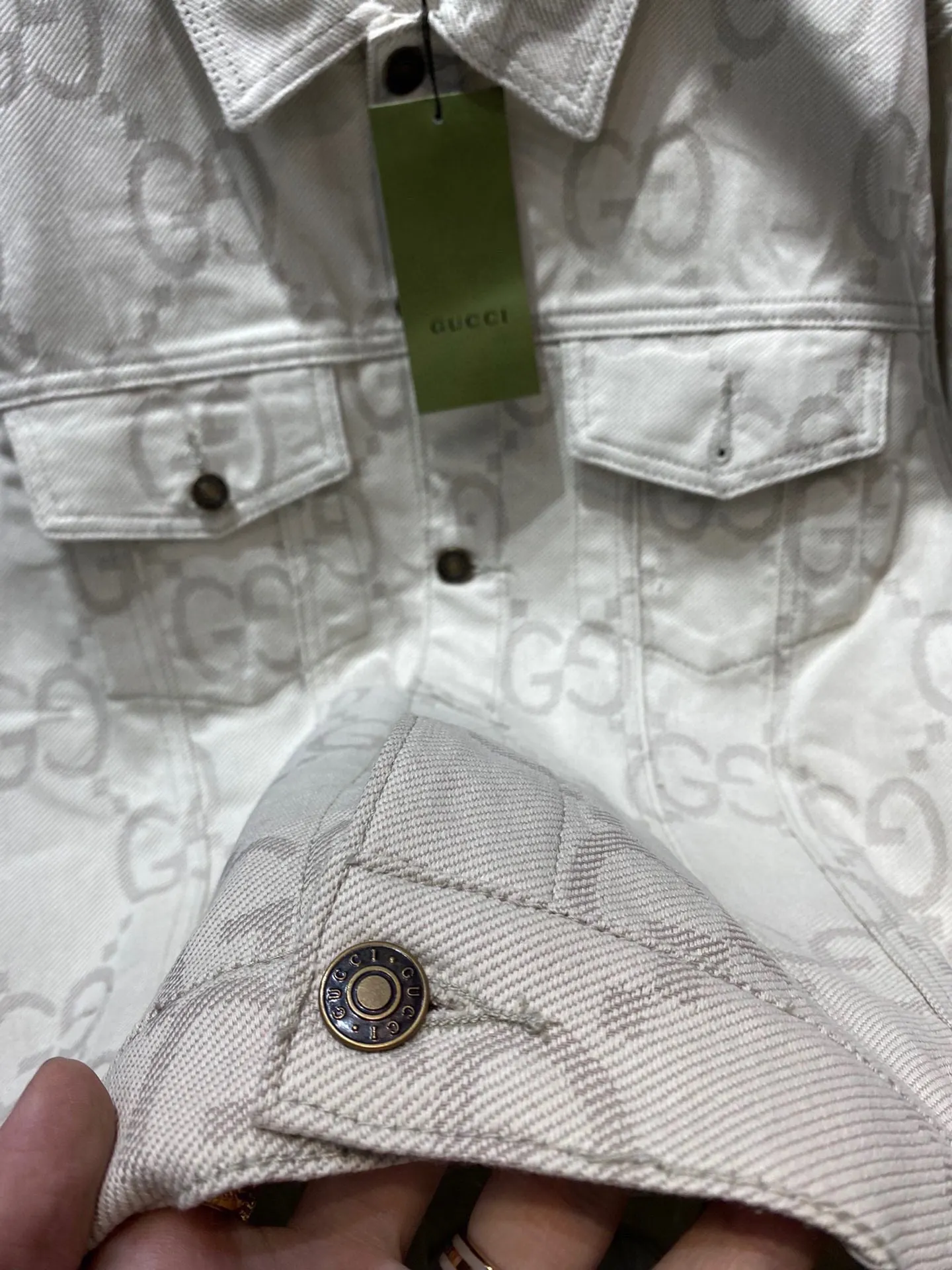 GG Jacquard Denim Jacket D22513435 — view 14