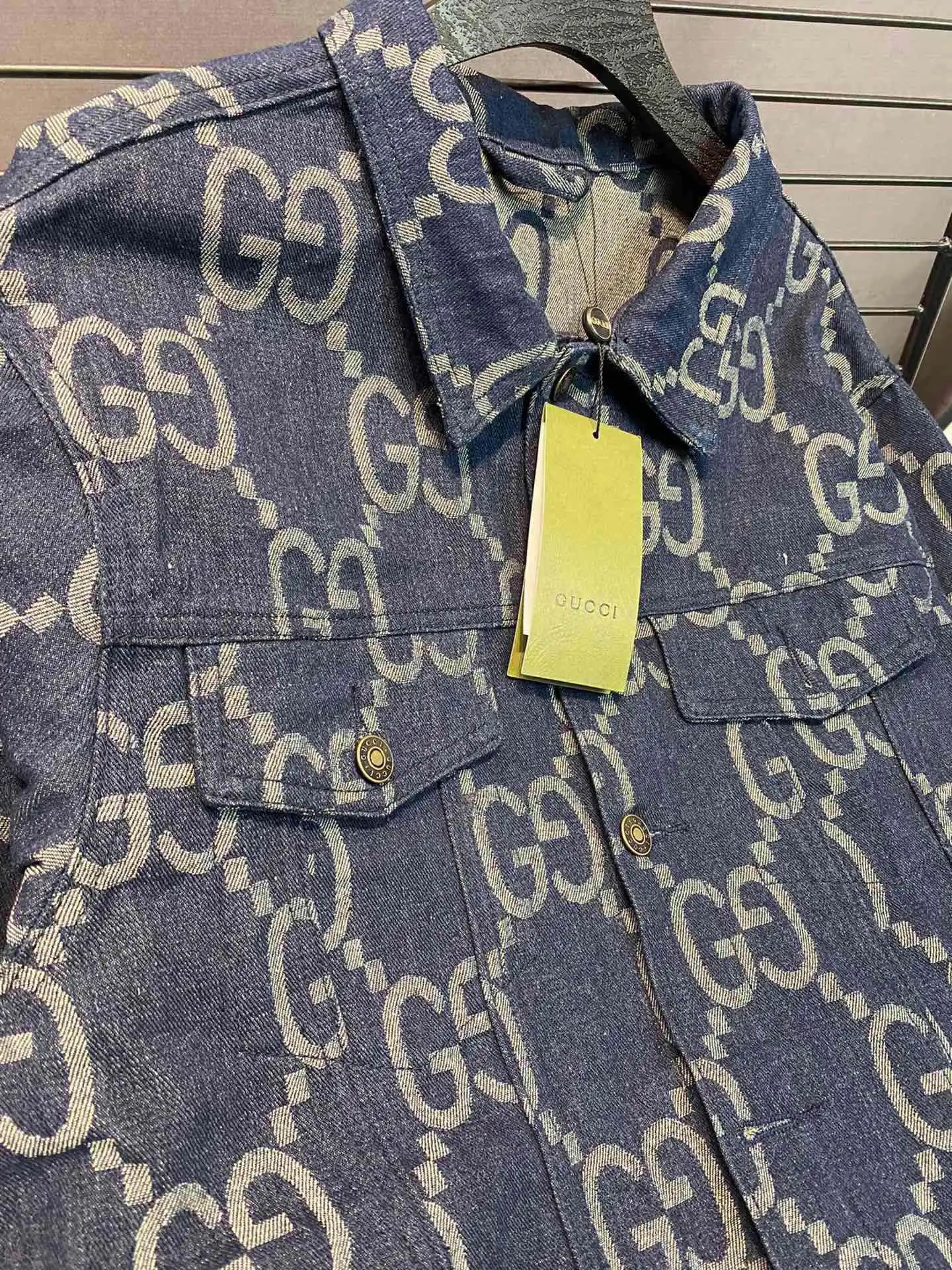 GG Jacquard Denim Jacket D22513435 — view 18