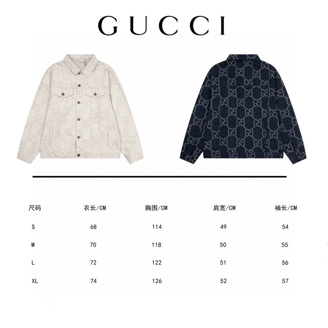 GG Jacquard Denim Jacket D22513434 — view 20