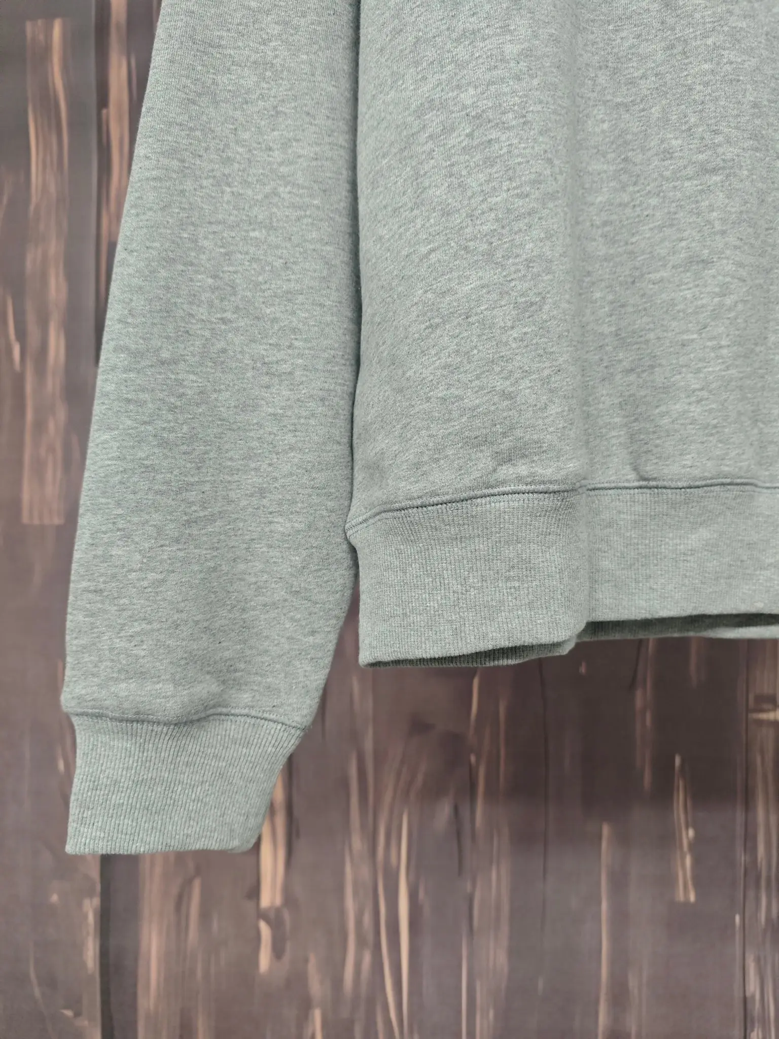 Leather Cross Patch Crew-Neck Sweatshirt D23018998 — view 6