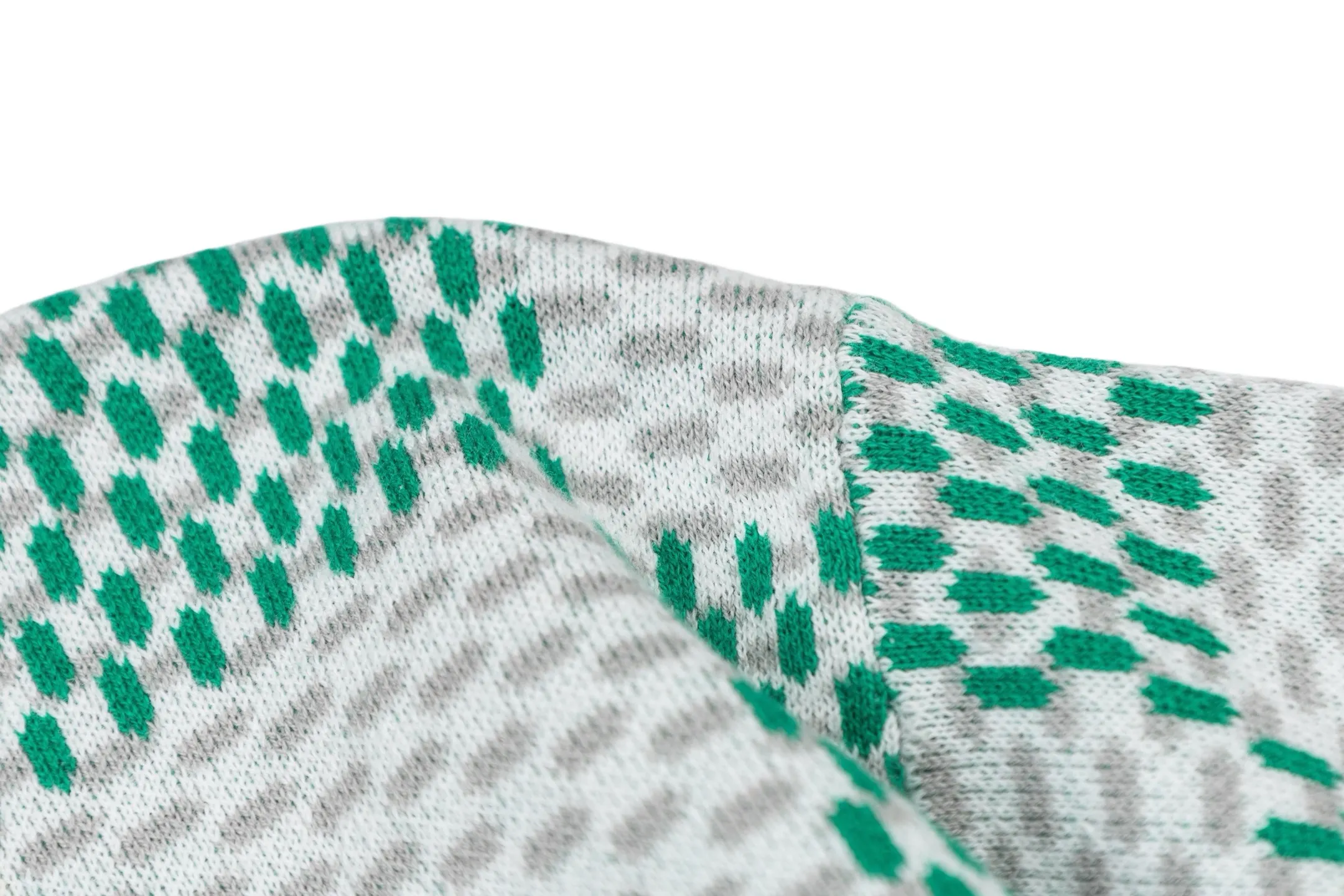 Damier Jacquard Cotton Knit T-Shirt D23013797 — view 5