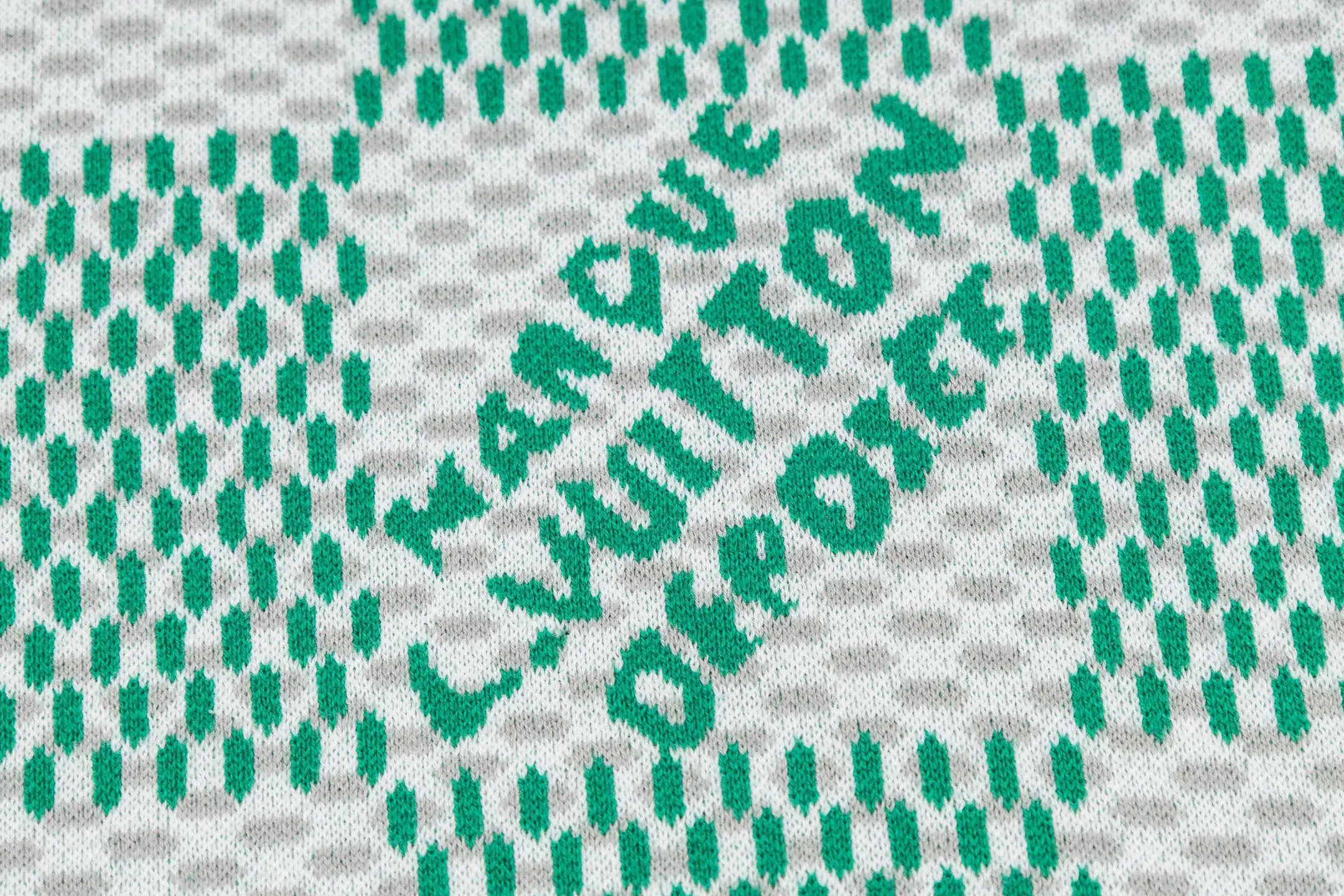 Damier Jacquard Cotton Knit T-Shirt D23013797 — view 6