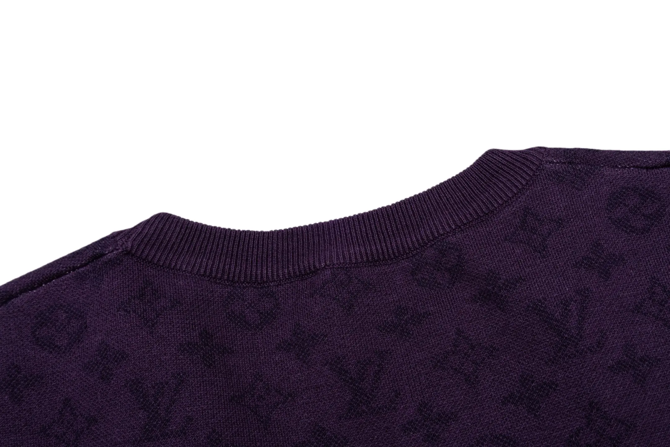Monogram Gradient Wool-Blend Knit T-Shirt D23013793 — view 4