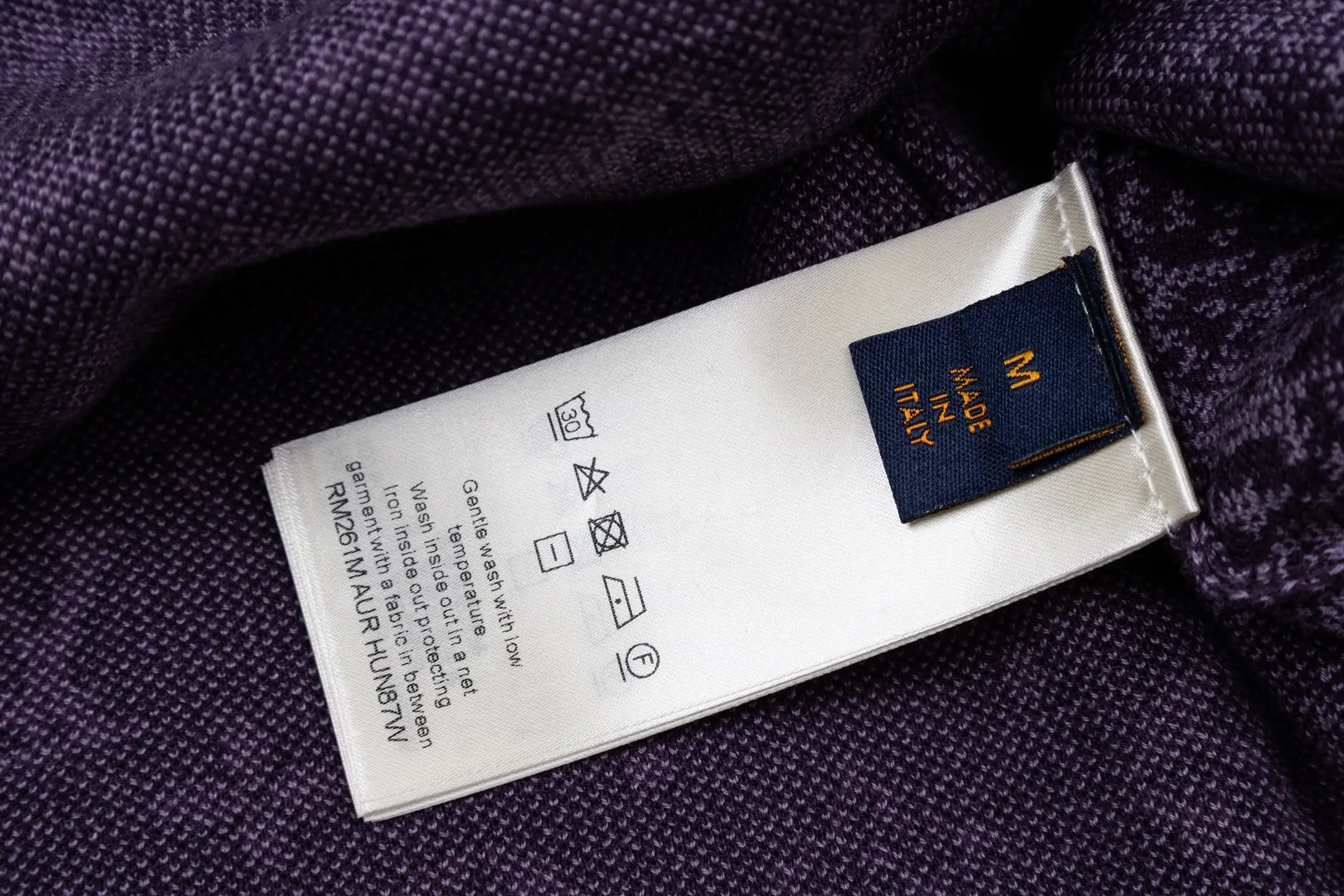 Monogram Gradient Wool-Blend Knit T-Shirt D23013793 — view 9