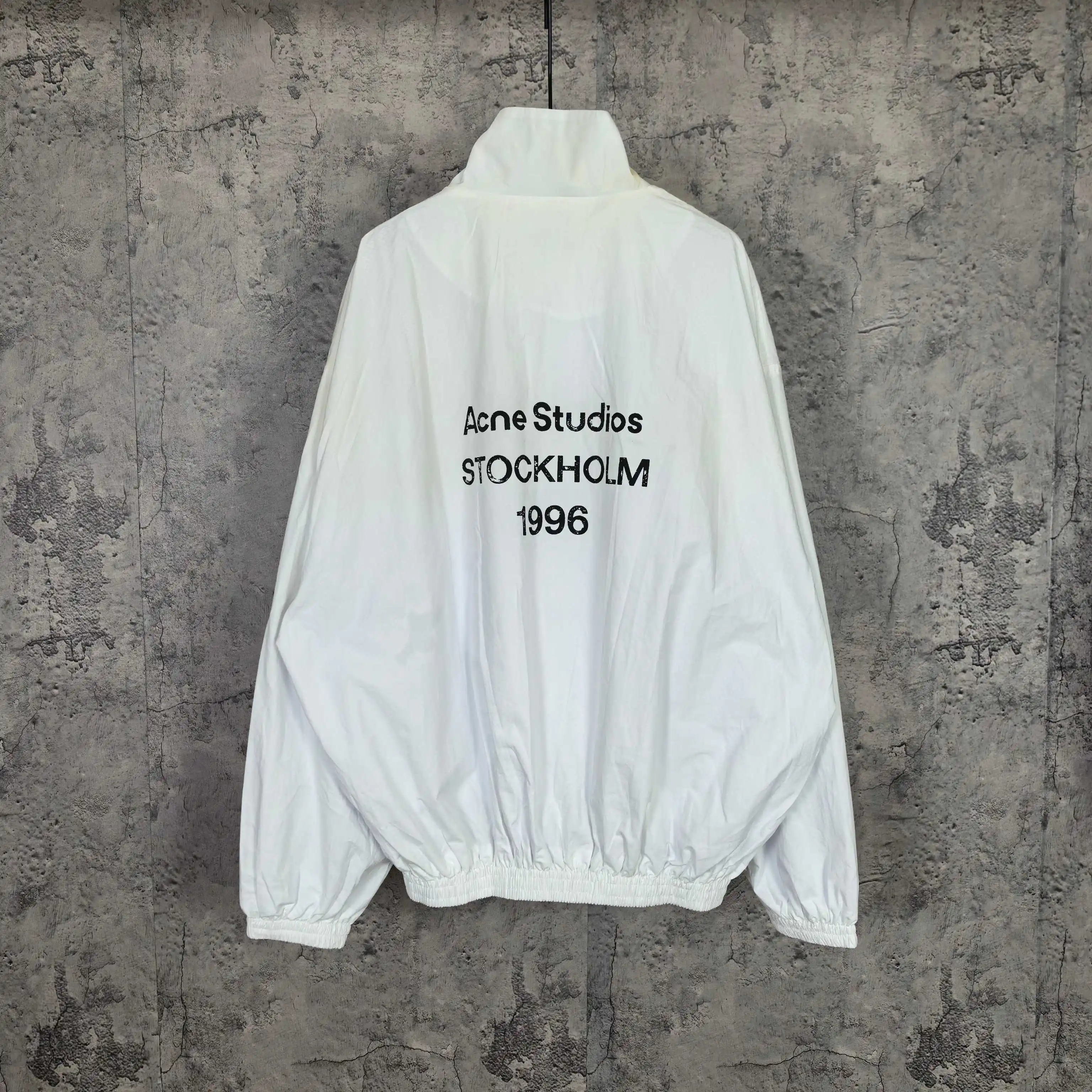 Washed Logo Zip-Up Track Jacket D23023286 — view 2