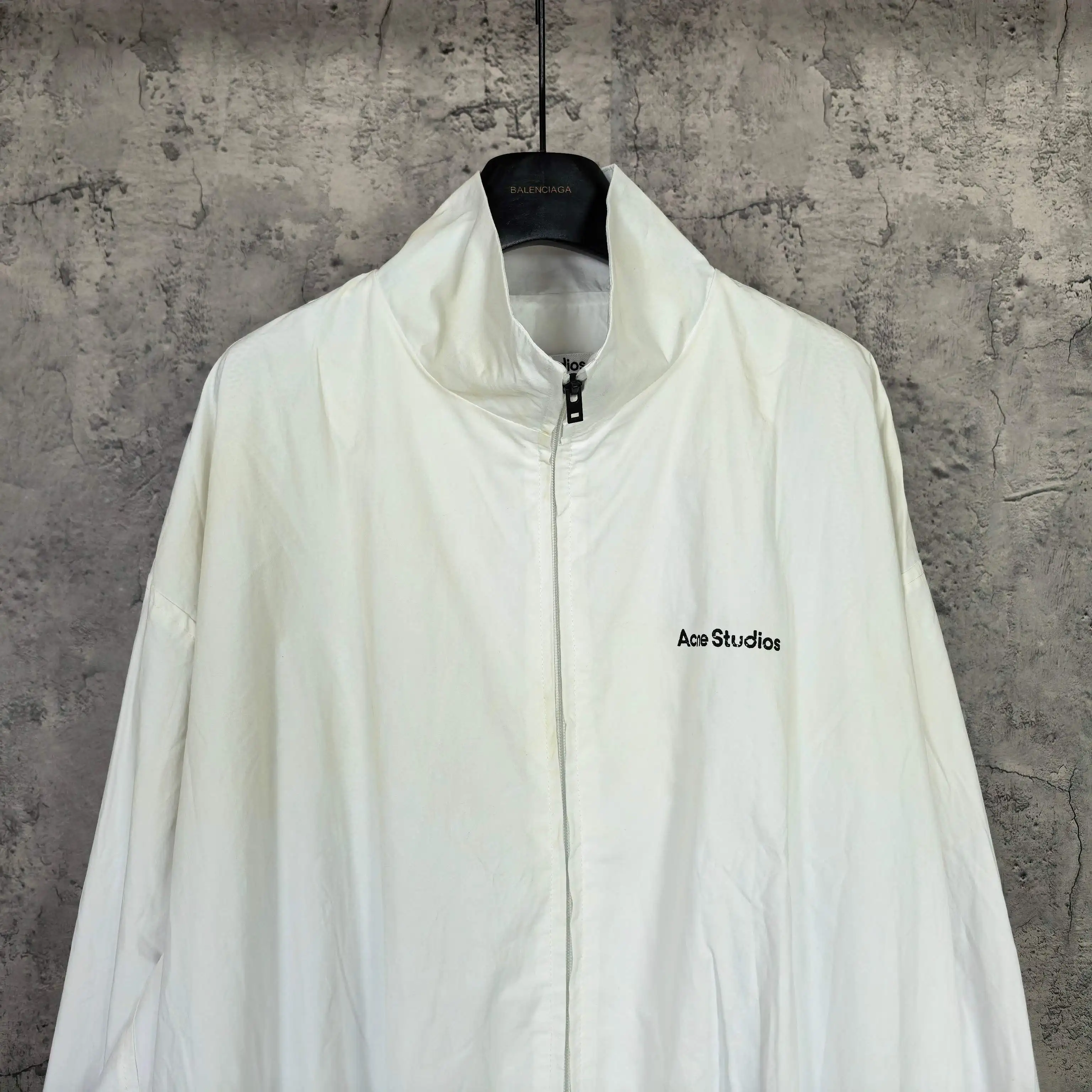 Washed Logo Zip-Up Track Jacket D23023286 — view 3