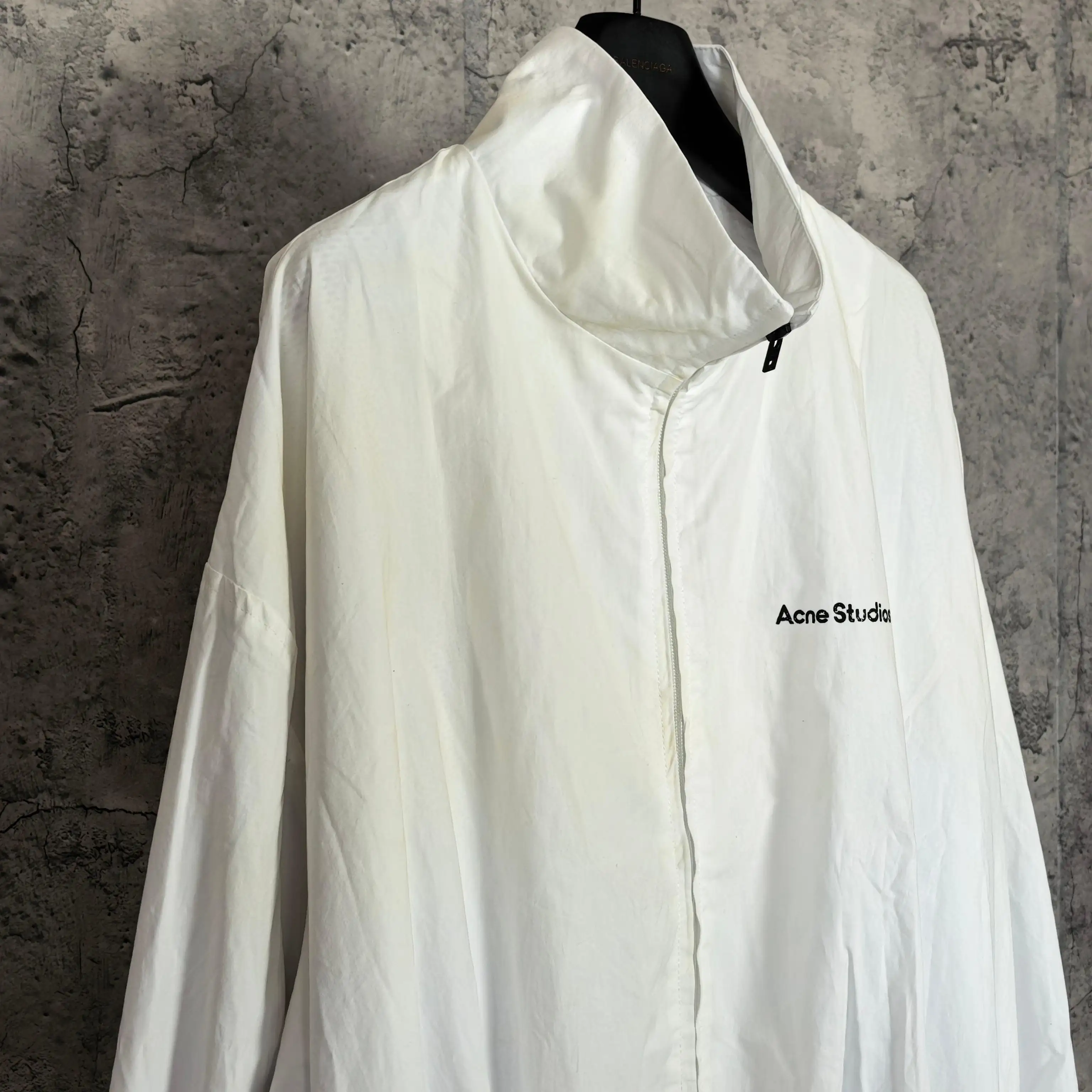 Washed Logo Zip-Up Track Jacket D23023286 — view 7