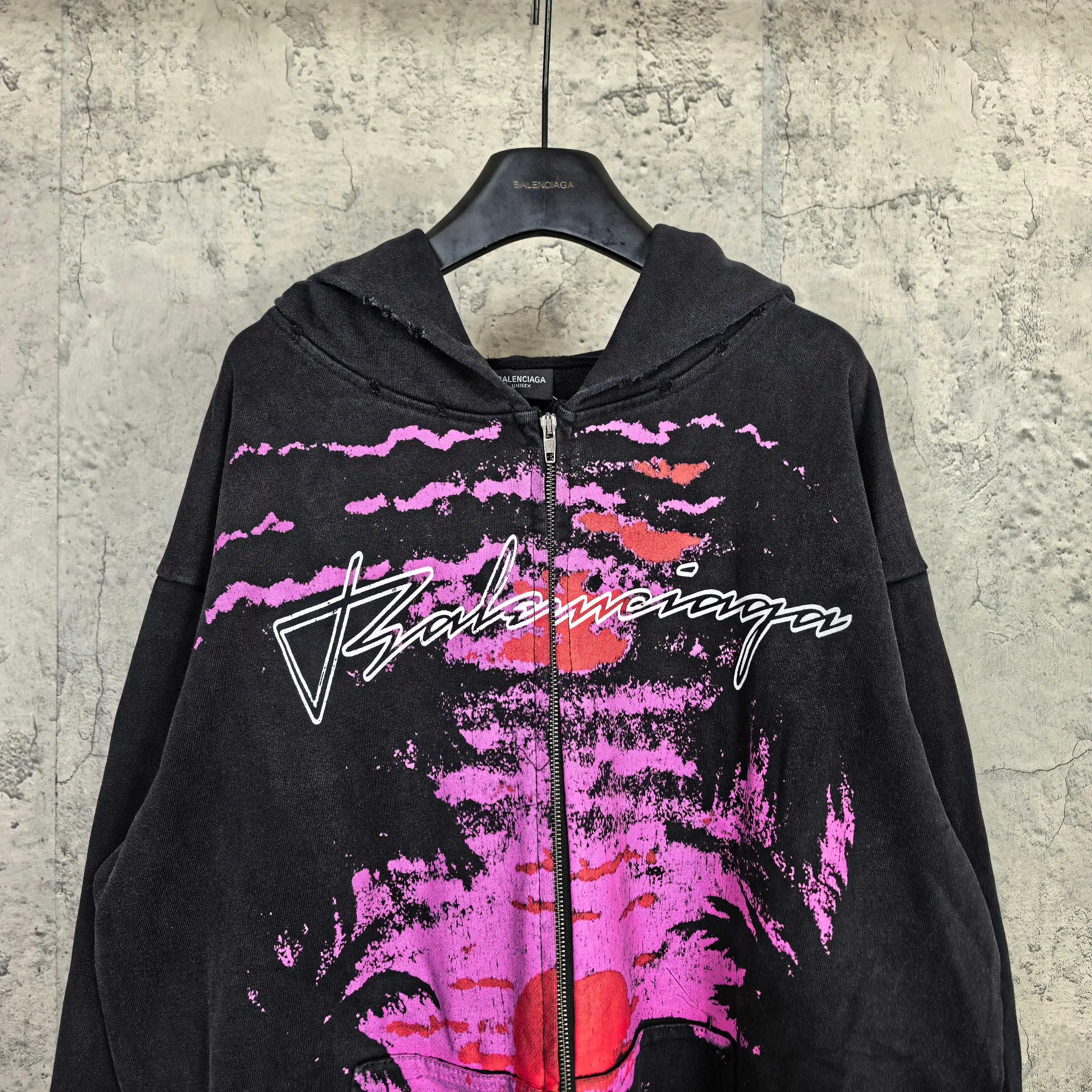 Dream Sunset Graphic Zip-Up Hoodie D23023178 — view 3