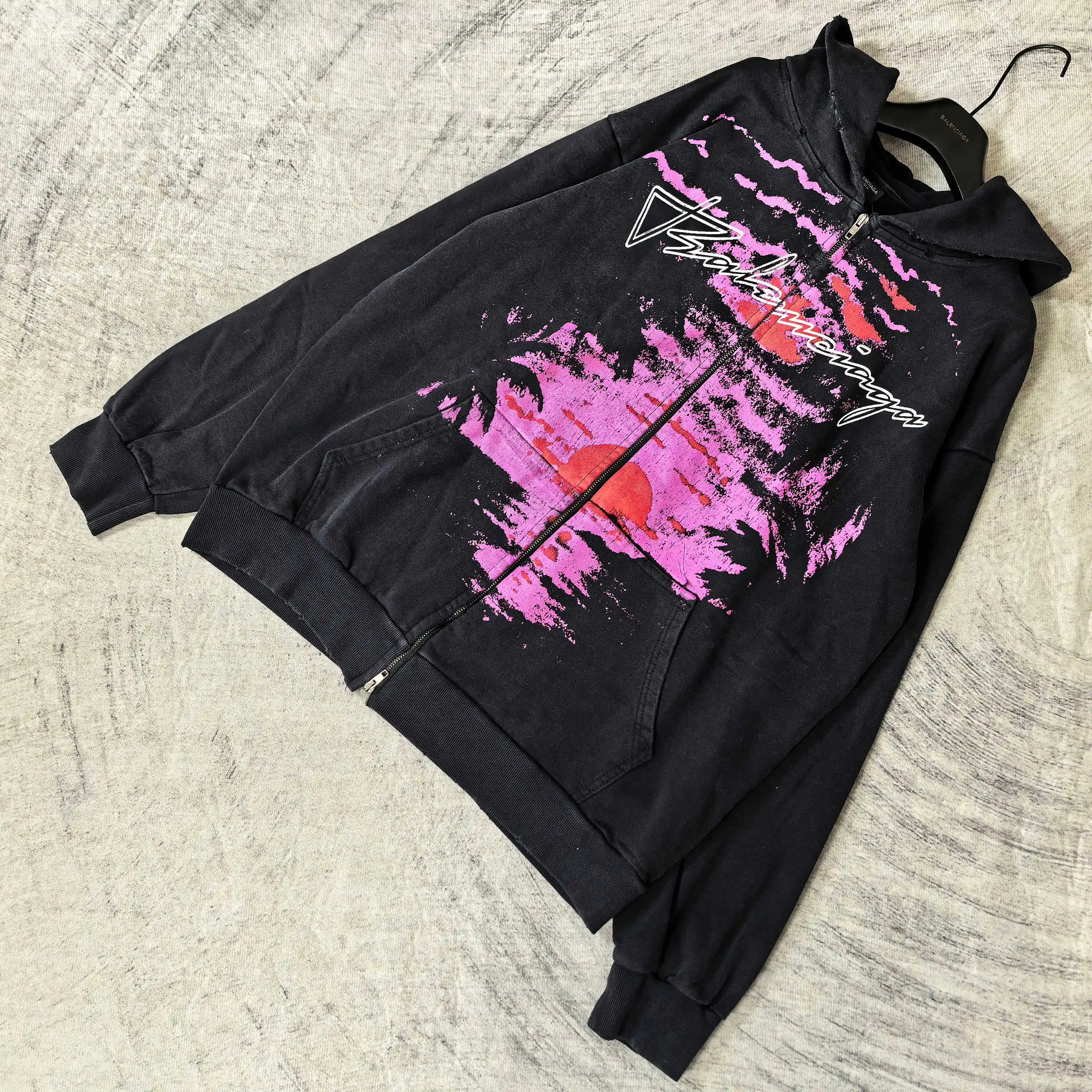 Dream Sunset Graphic Zip-Up Hoodie D23023178 — view 4