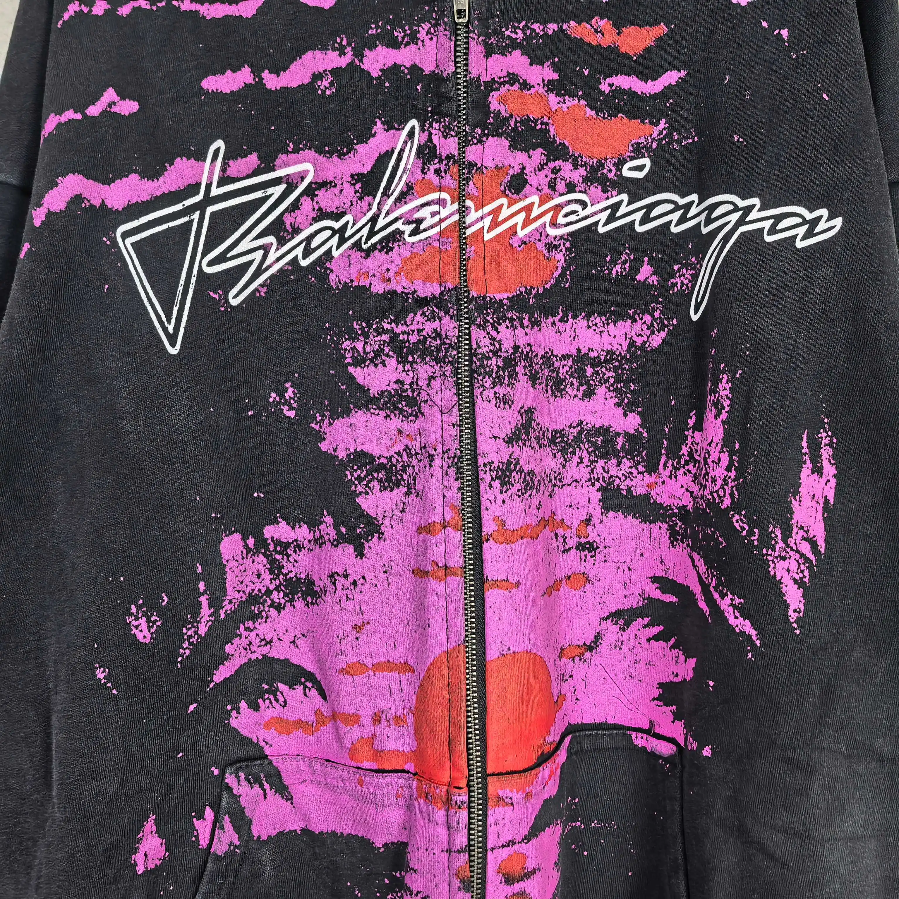Dream Sunset Graphic Zip-Up Hoodie D23023178 — view 8
