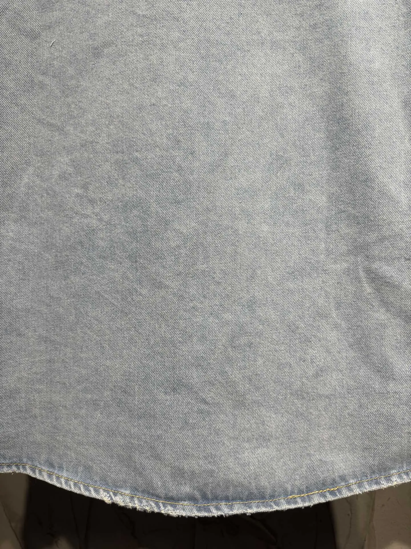 Oversized Washed Denim Shirt Jacket D23023023 — view 21