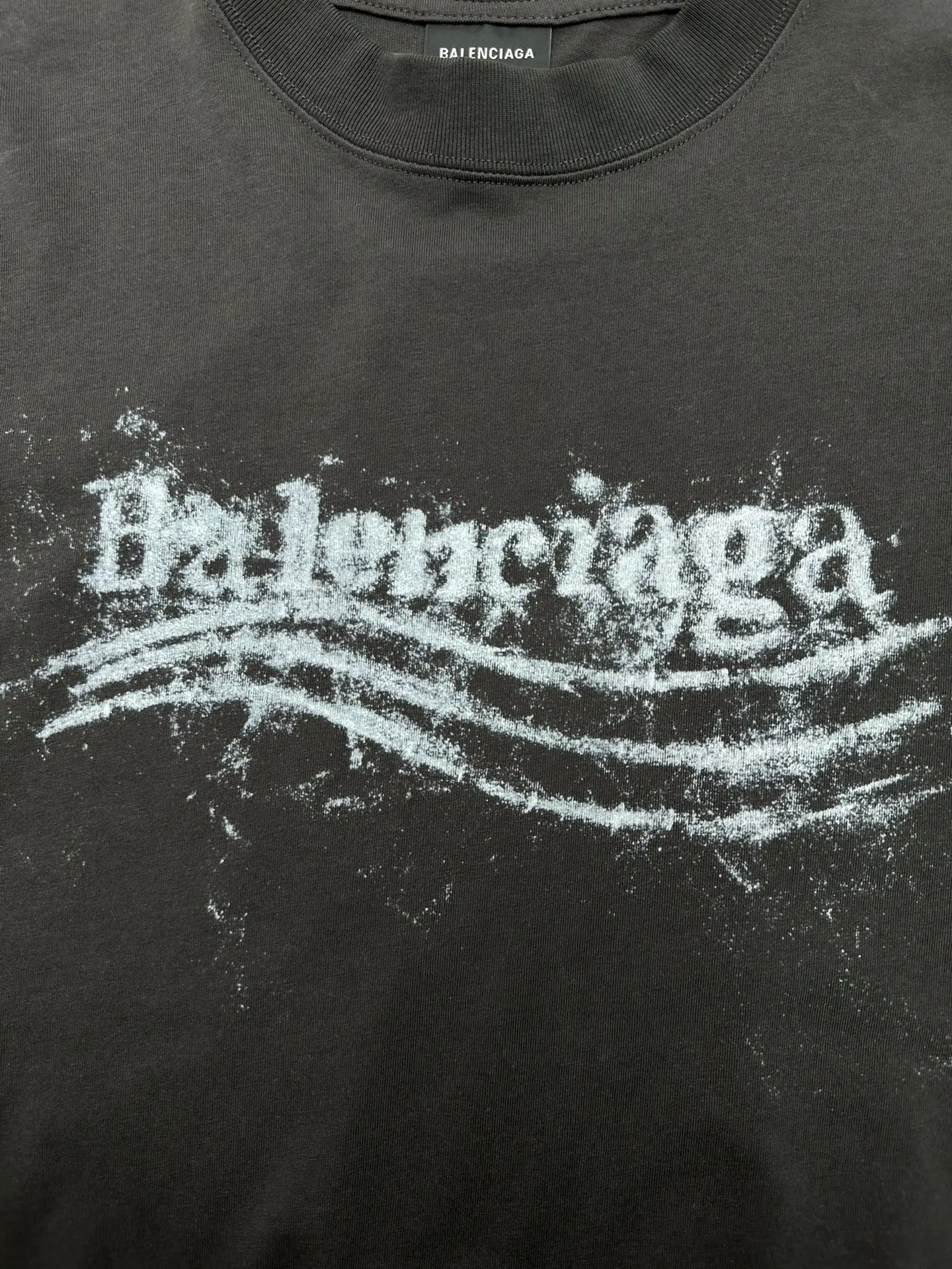 Washed Crayon Political Logo T-Shirt D23513974 — view 4
