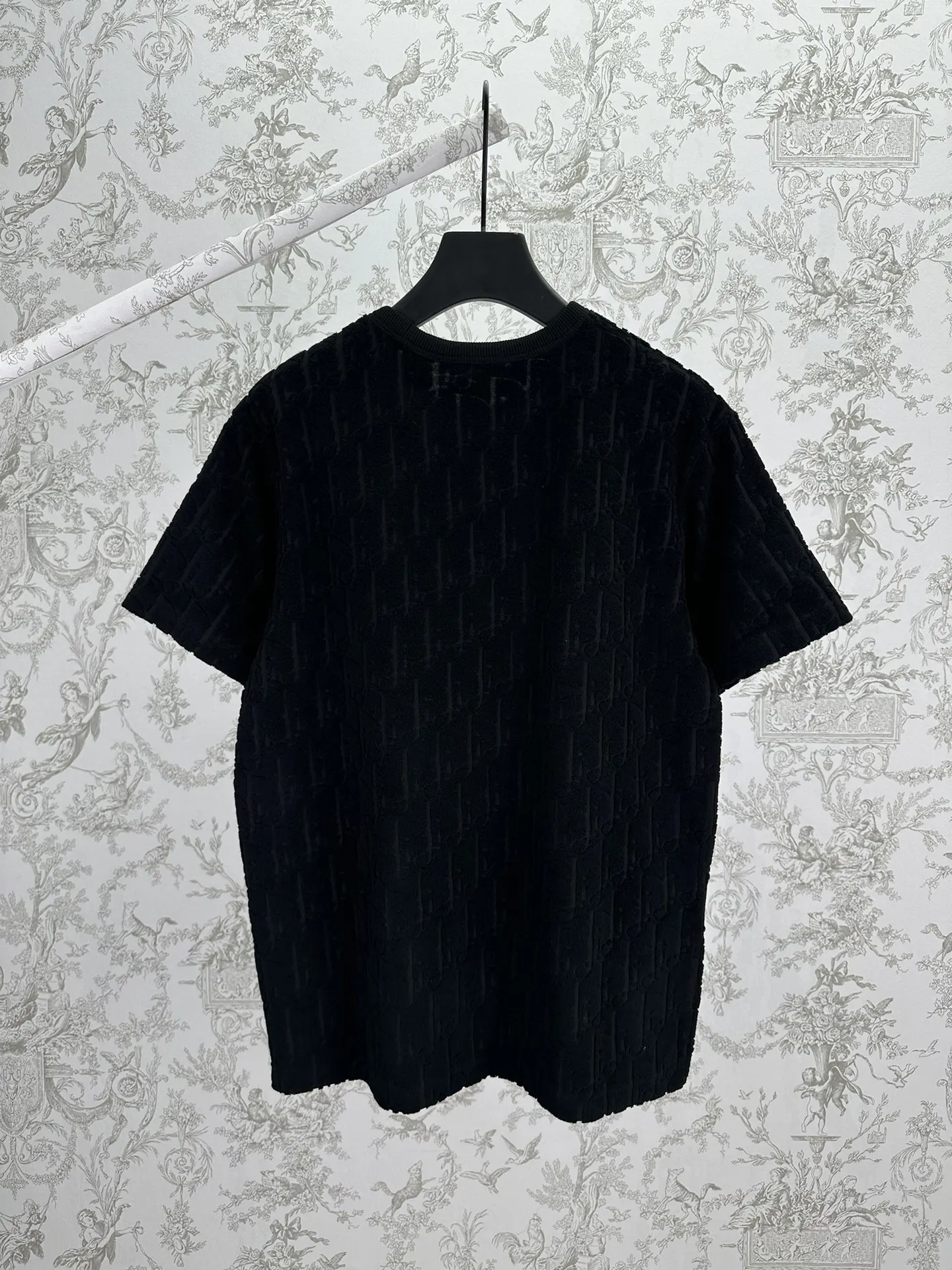 Oblique Cotton-Terry Relaxed T-Shirt D23513984 — view 2