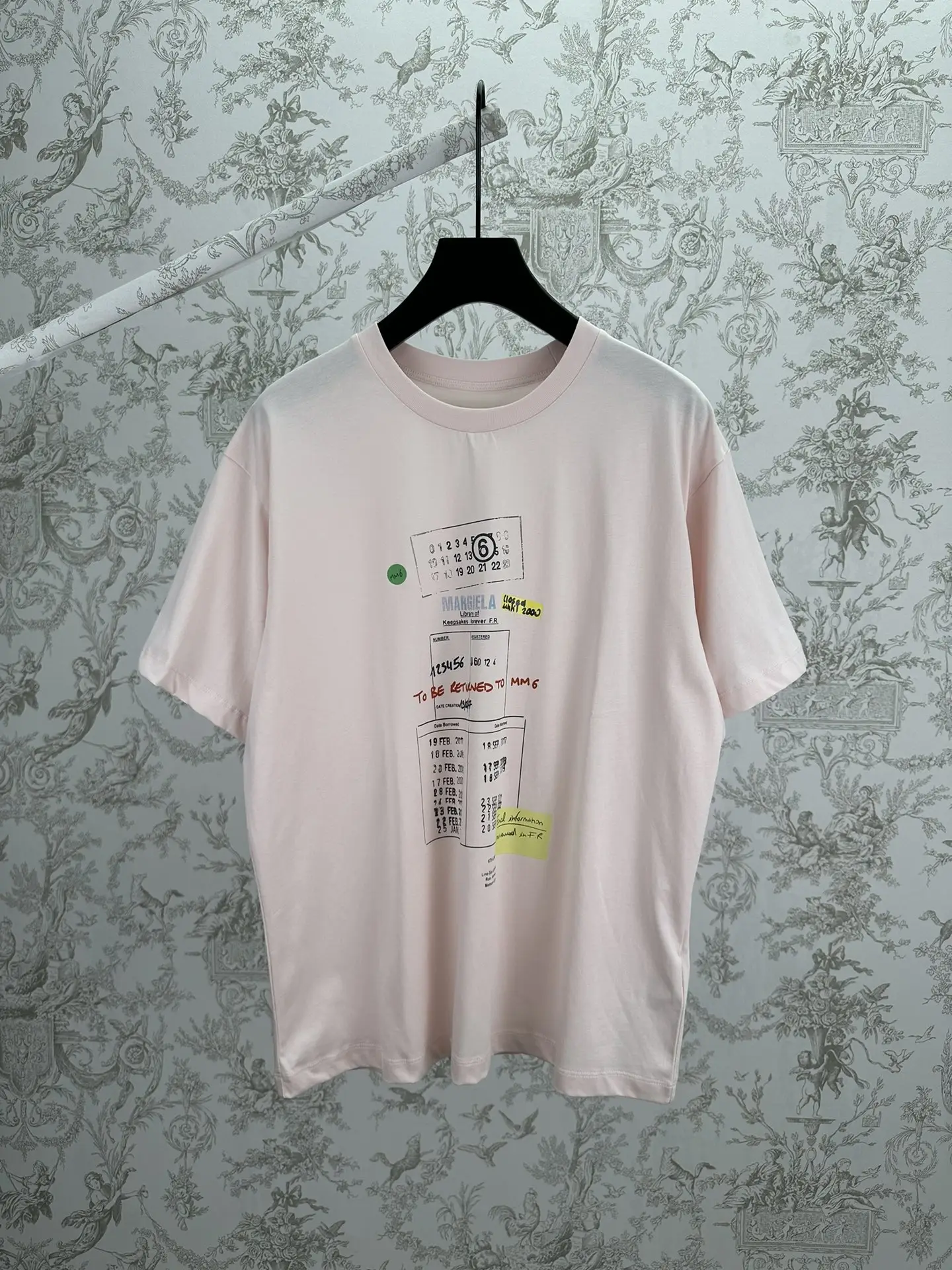 MM6 Maison Margiela Archive Print Cotton T-Shirt D23513987