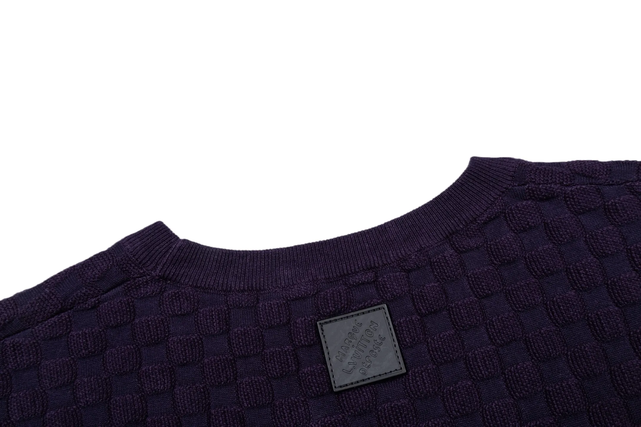 Since 1854 Damier Jacquard Knit T-Shirt D23513792 — view 4