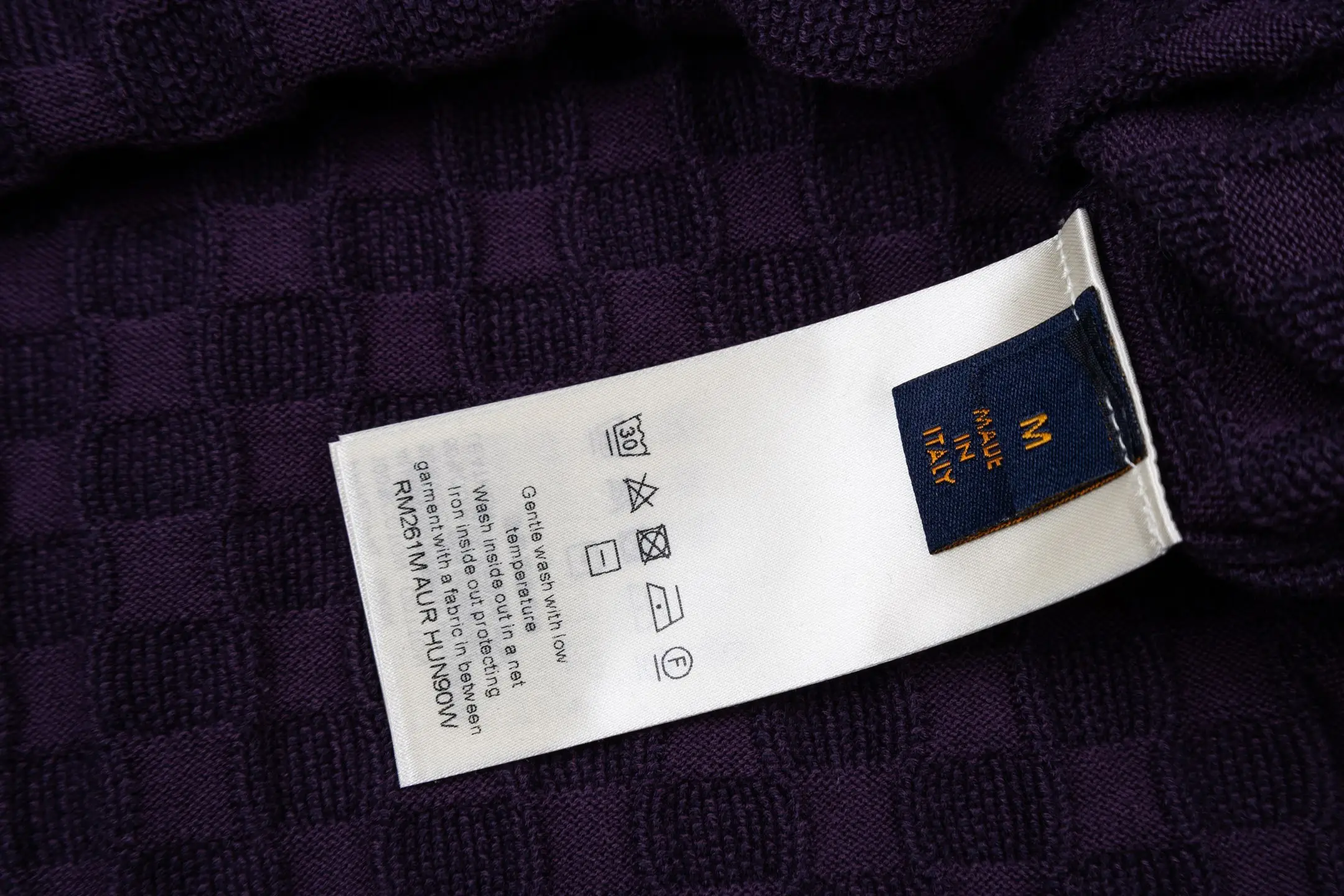 Since 1854 Damier Jacquard Knit T-Shirt D23513792 — view 9